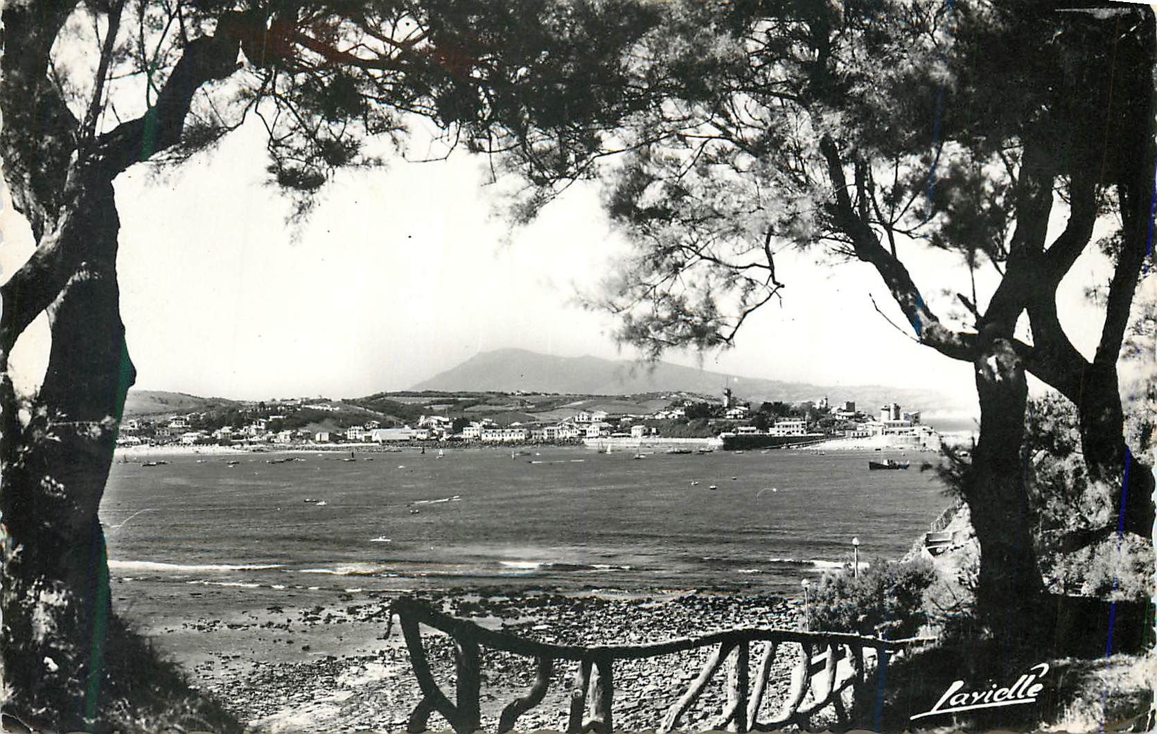CPM Saint Jean de Luz Socoa vu depuis Sainte Barbe
