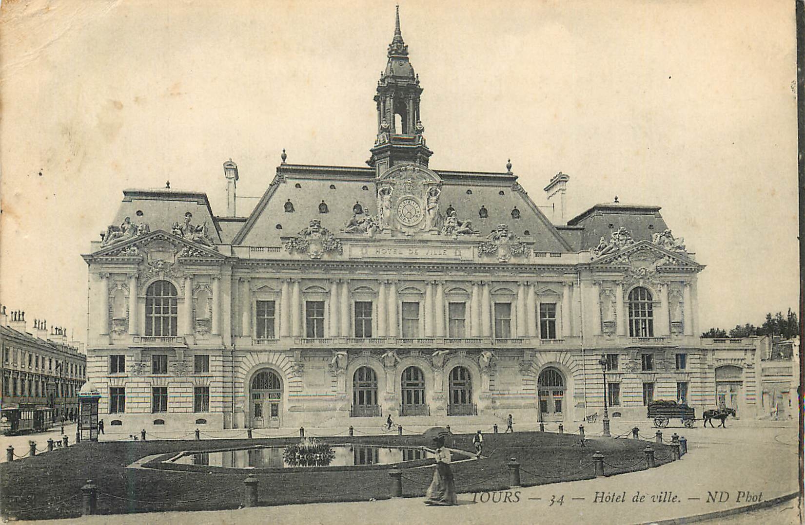 CPA Tours Hotel de Ville 