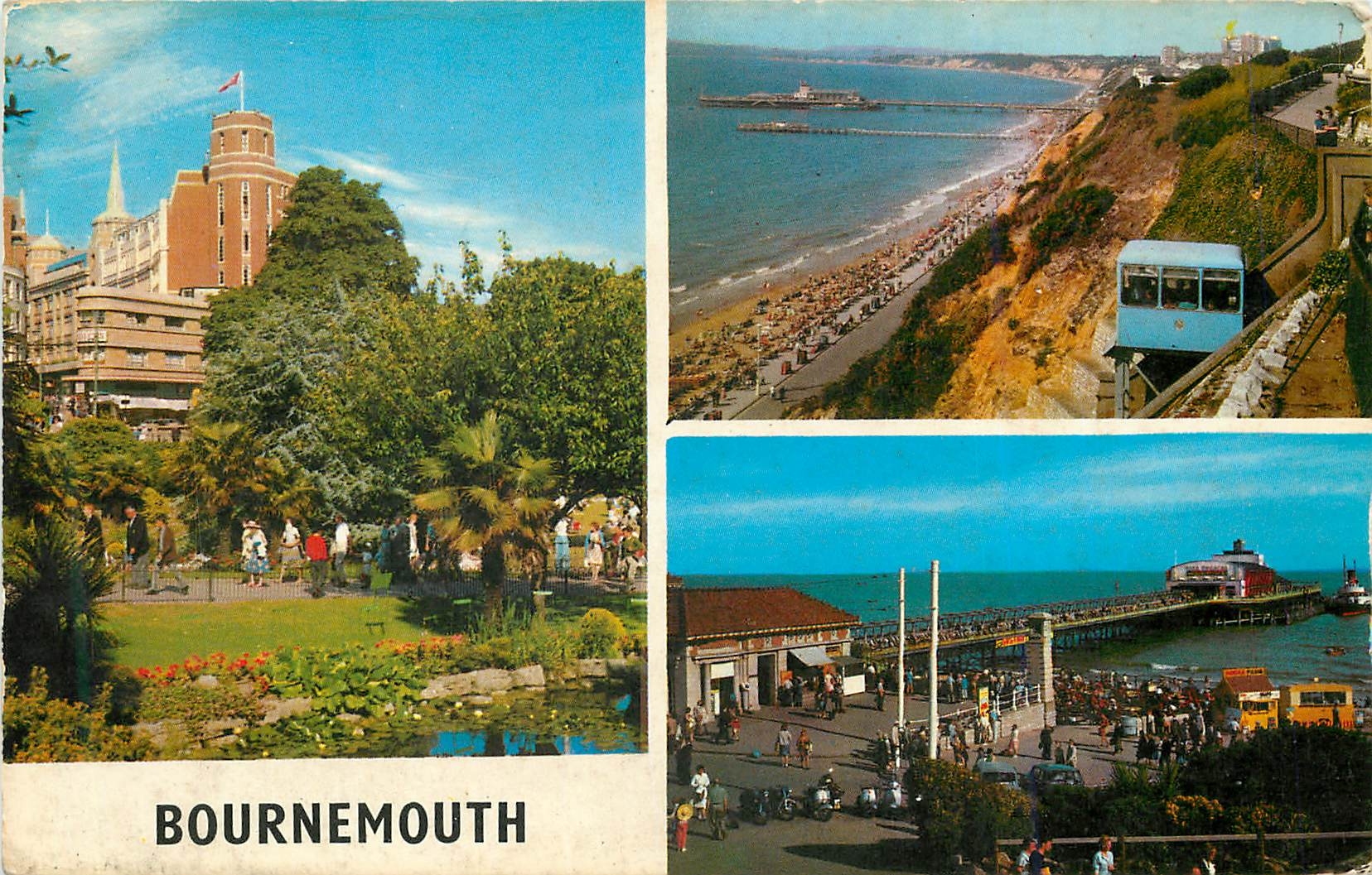 CPA Bournemouth The Lower Gardens East Cliff The Pier