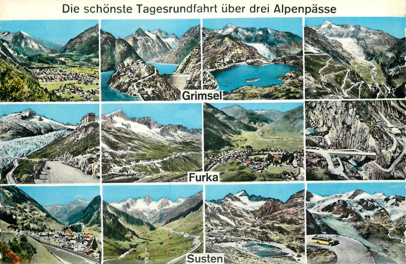 CPA Grimsel Furka Susten