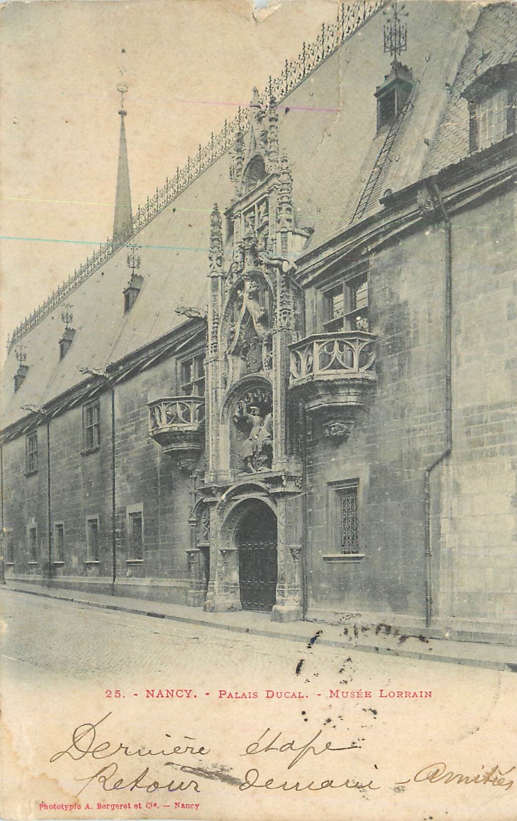 CPA Nancy Palais Ducal Musee Lorrain