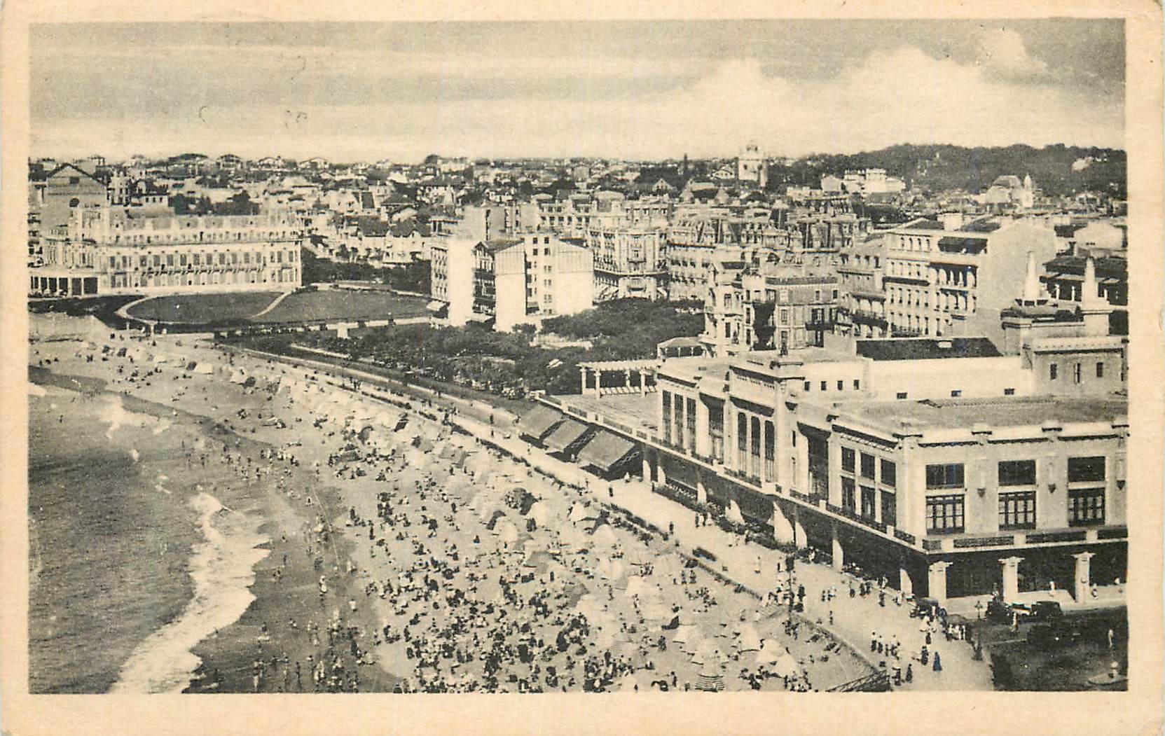 CPA Biarritz La Grande Plage