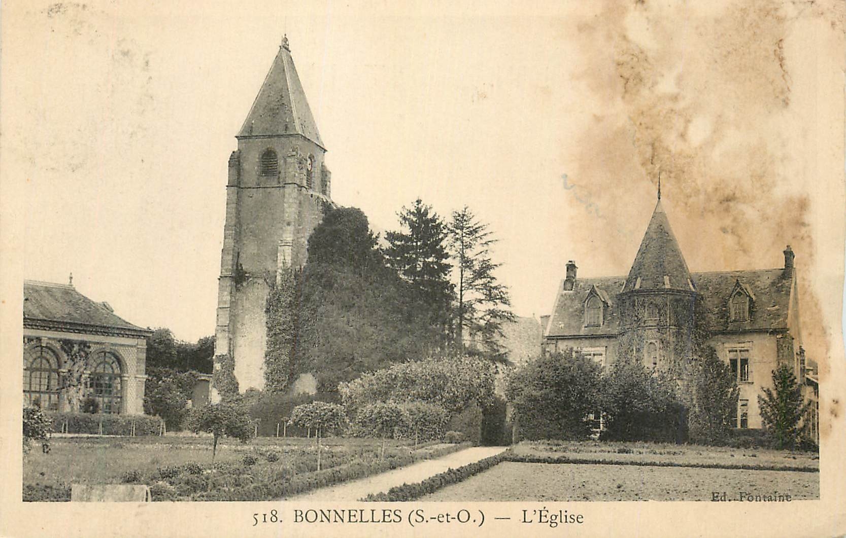 CPA Bonnelles (S et O) L'Eglise