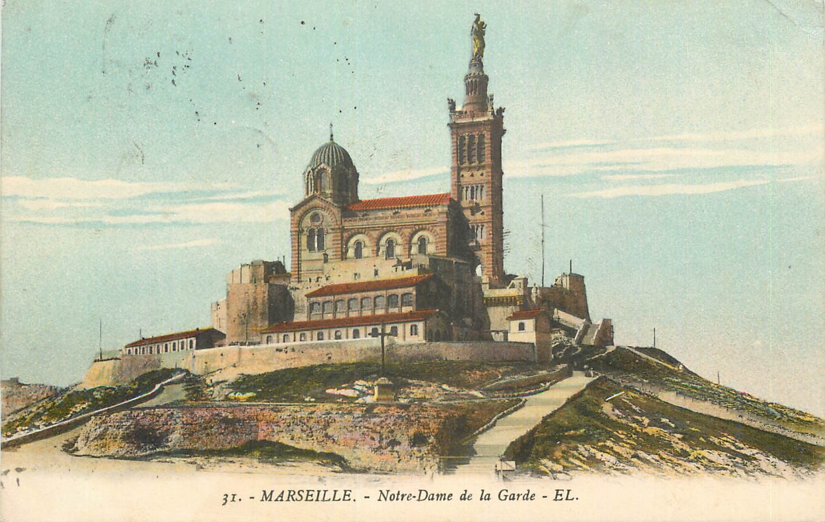 CPA Marseille Notre Dame de la Garde