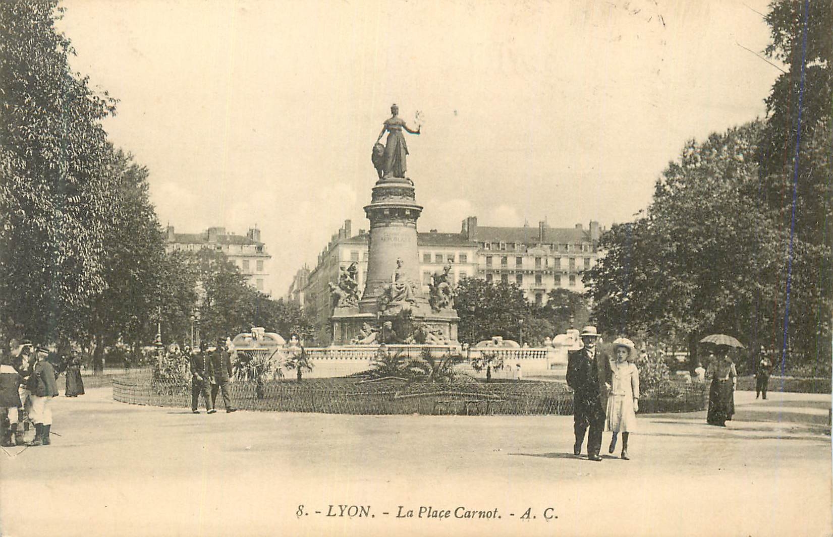 CPA Lyon La Place Carnot A c