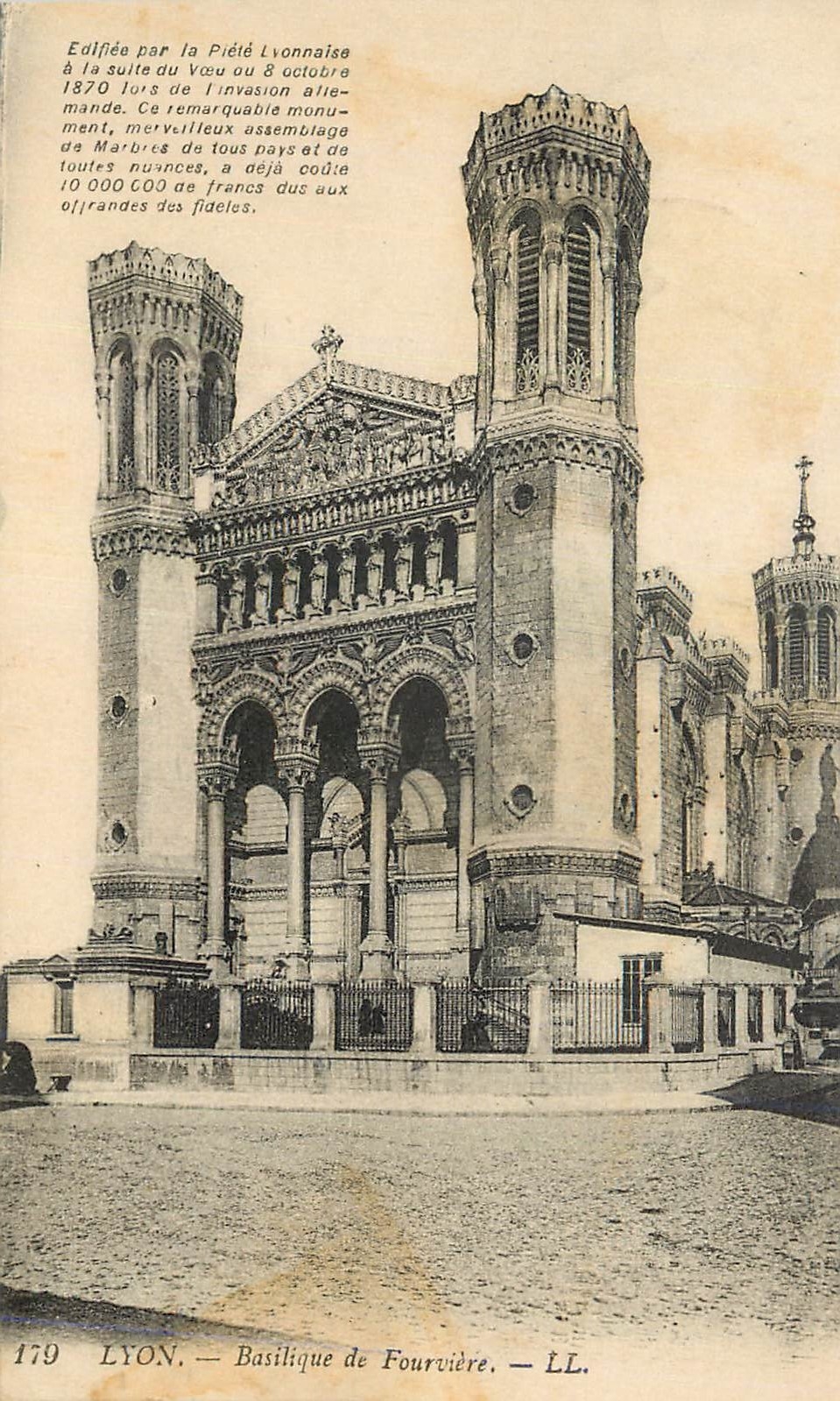 CPA Lyon Basilique de Fourviere