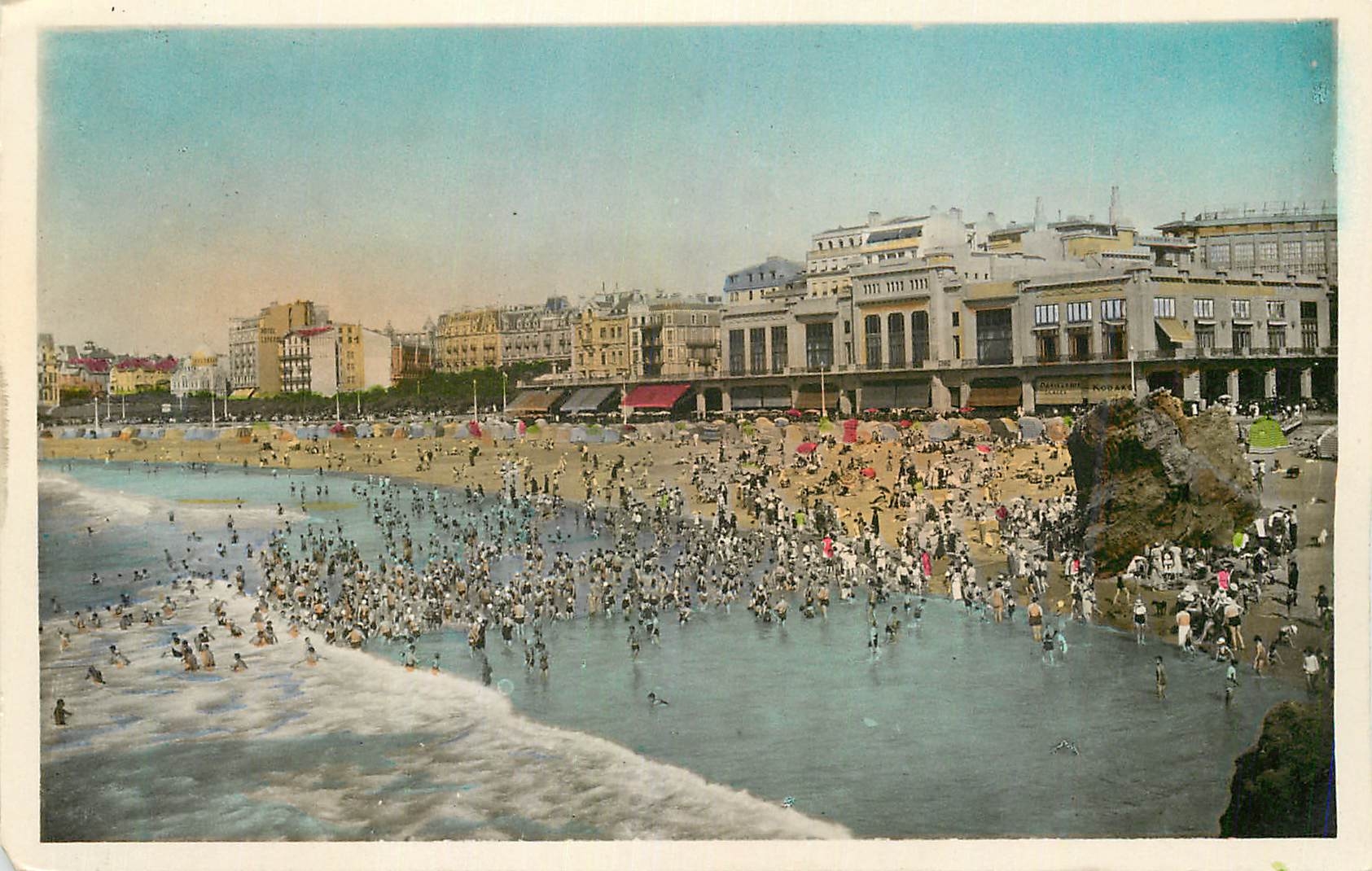 CPM Biarritz La Grande Plage et le Casino