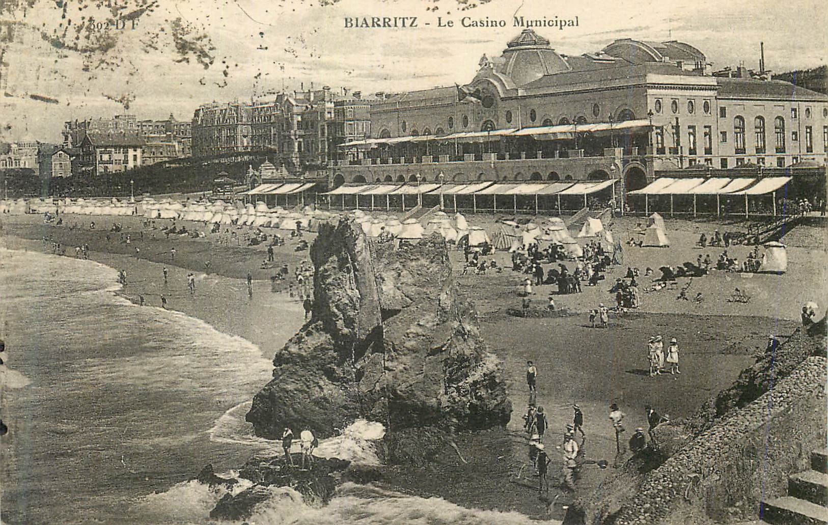 CPA Biarritz Le Casino Municipal