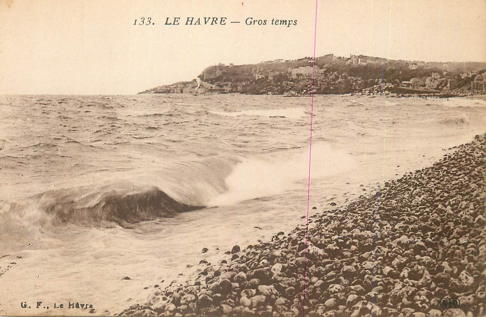 CPA Le Havre Gros Temps