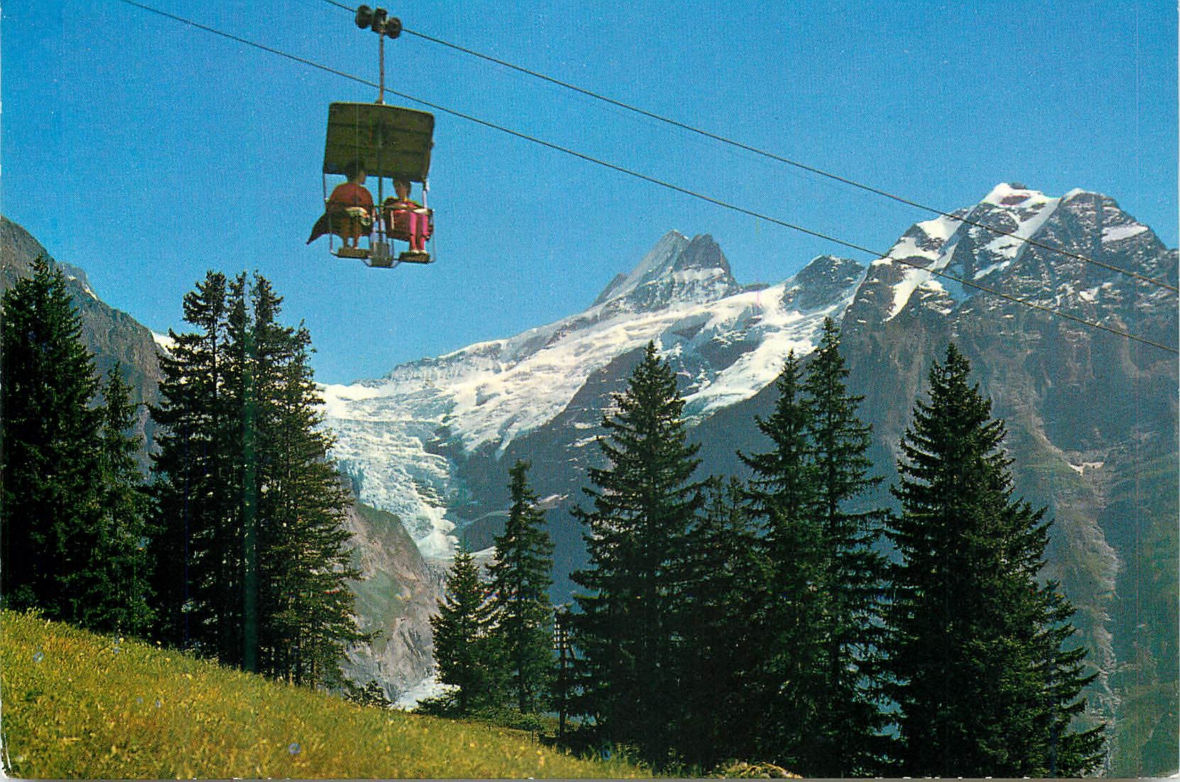 CPM Grindelwald Bergbahn Grindelwald First Schreckhorn und Mettenberg