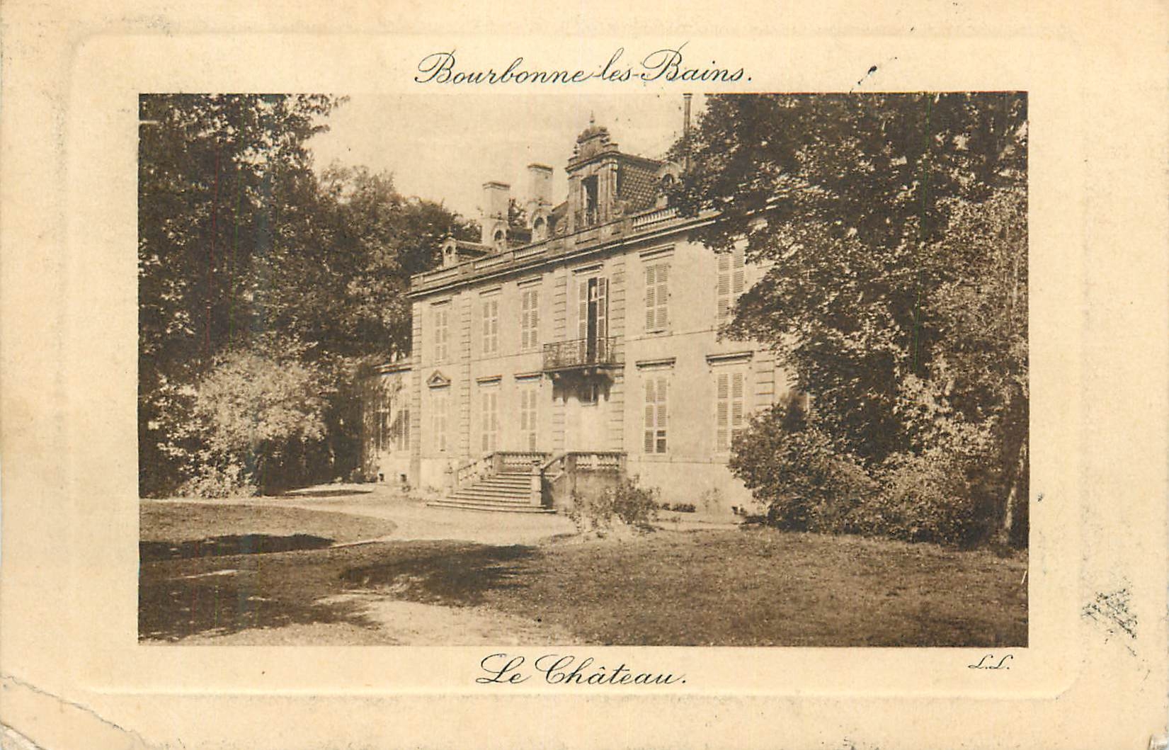 CPA Bourbonne les Bains le Chateau