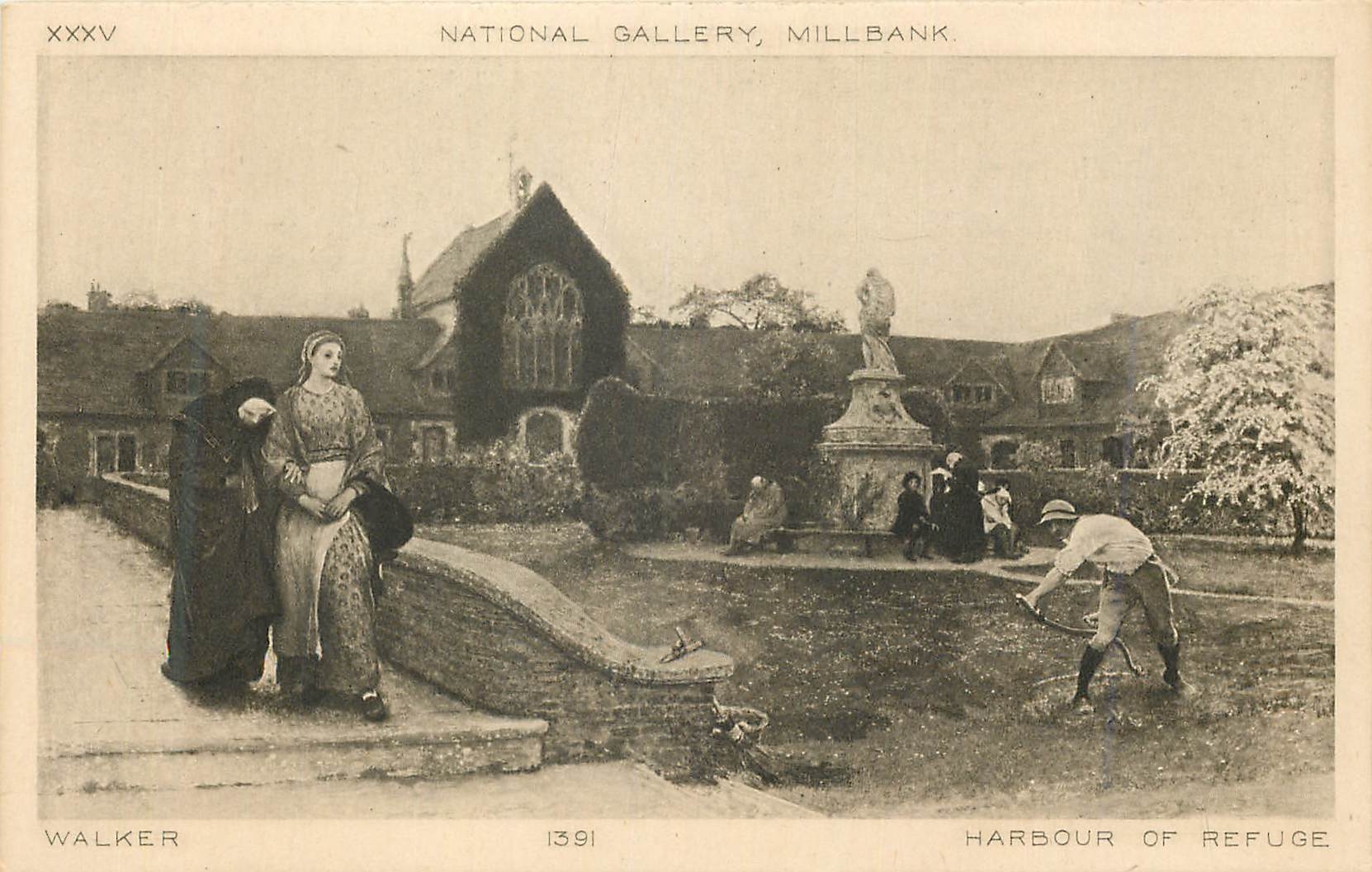 CPA National Gallery Millbank Walker Harbour of Refuge