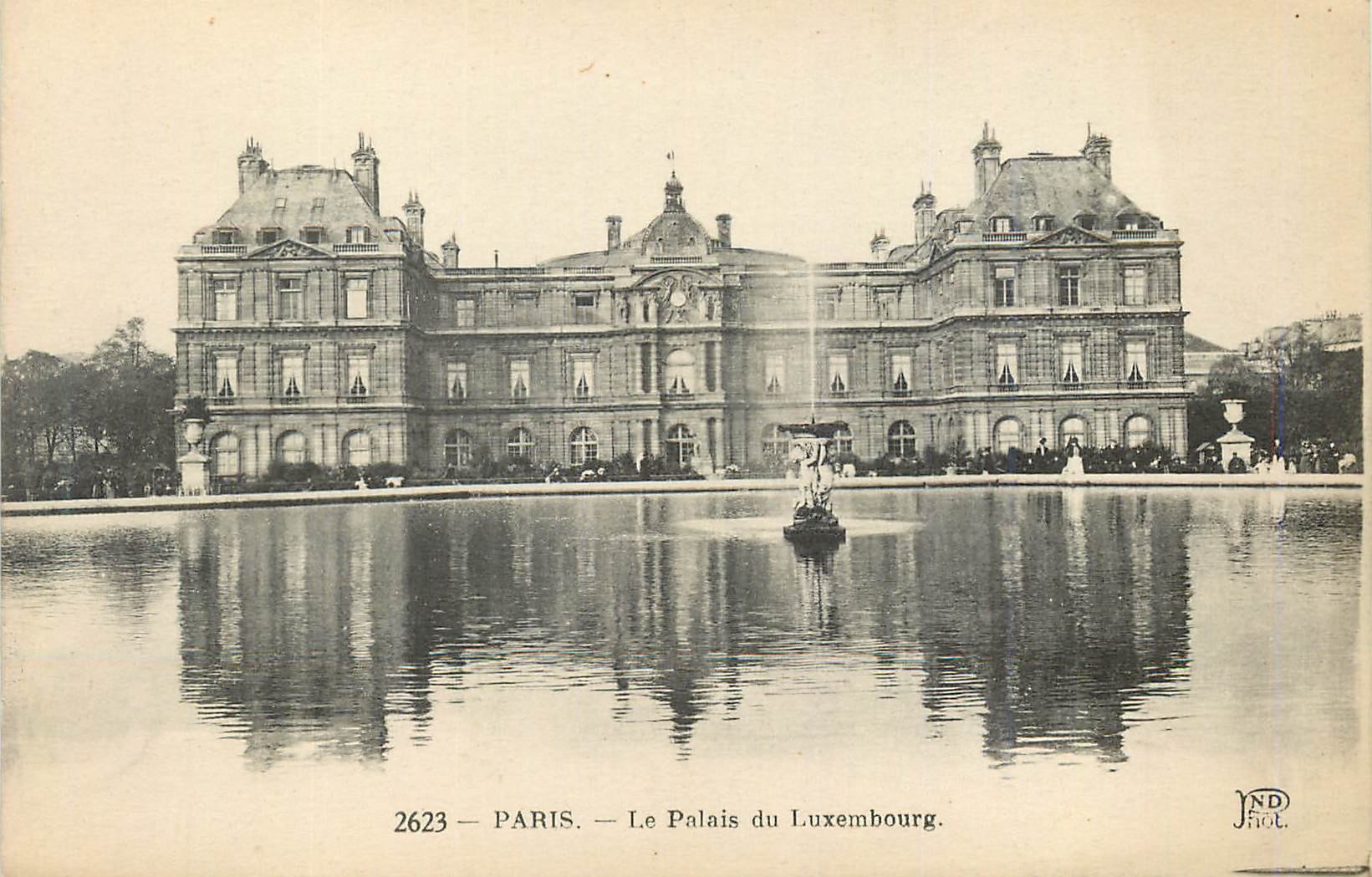 CPA Paris le Palais du Luxembourg
