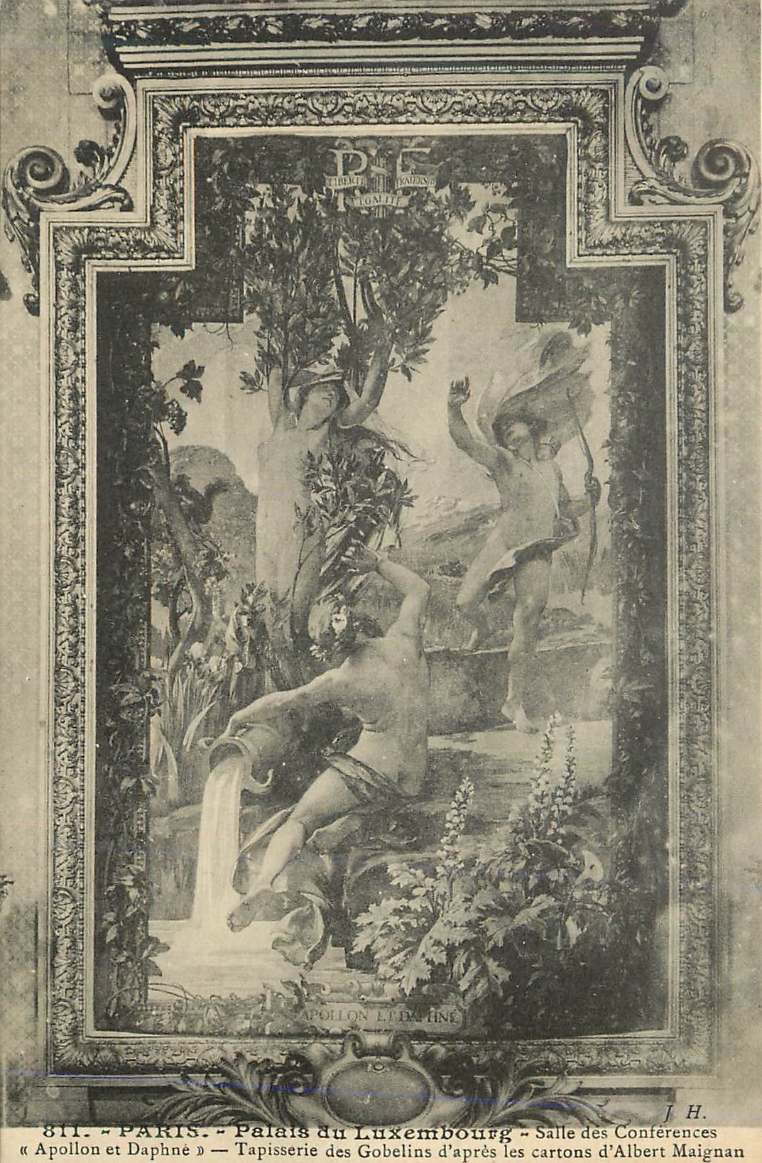 CPA Paris Palais du Luxembourg Salle des Conferences
