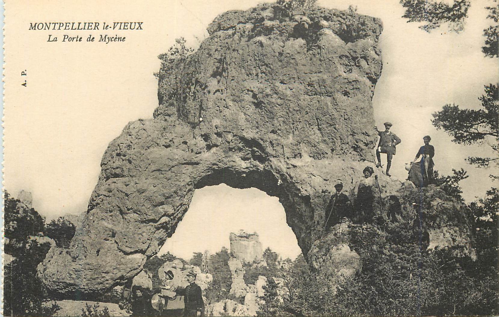 CPA Montpellier le Vieux La Porte de Mycene