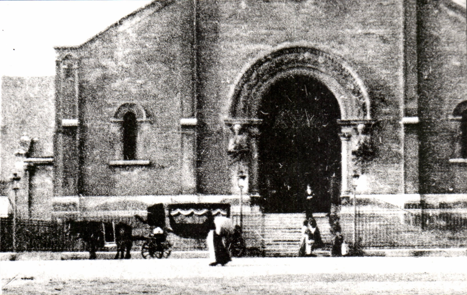 WIEDERGABE Paris-14 - die Kirche (Leichenwagen) - CPA