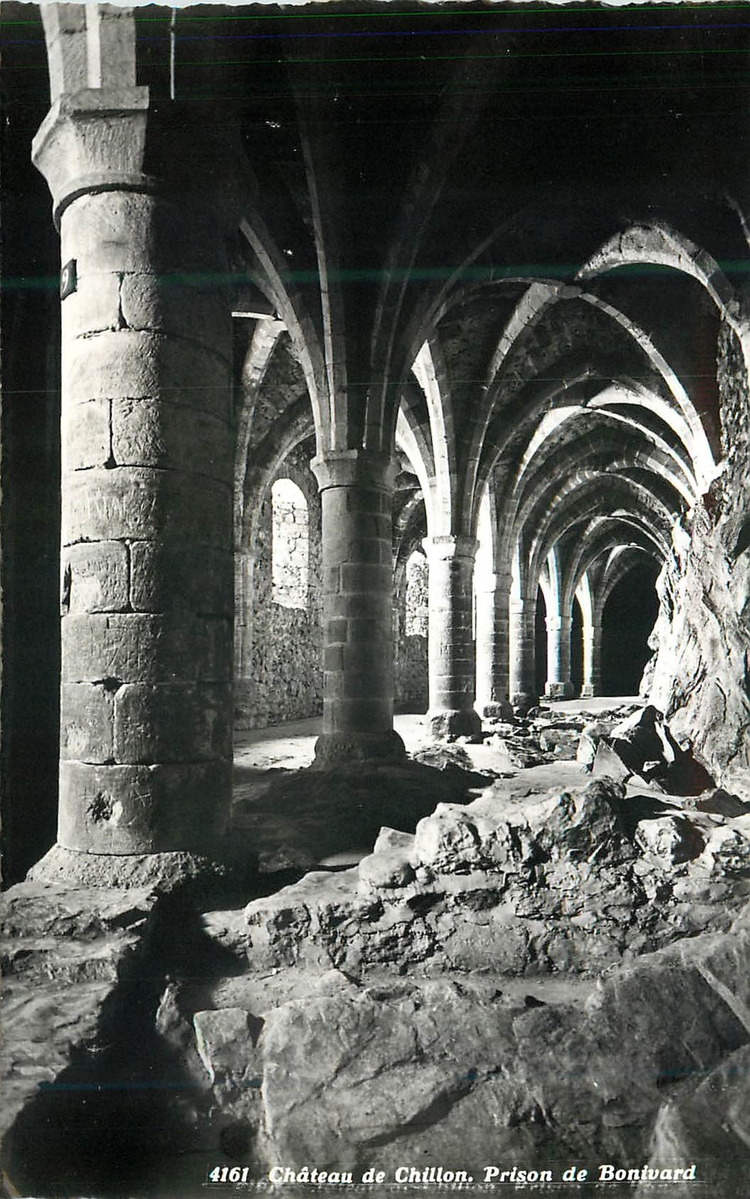 CPM 4161 chateau de chillon prison de bonivard