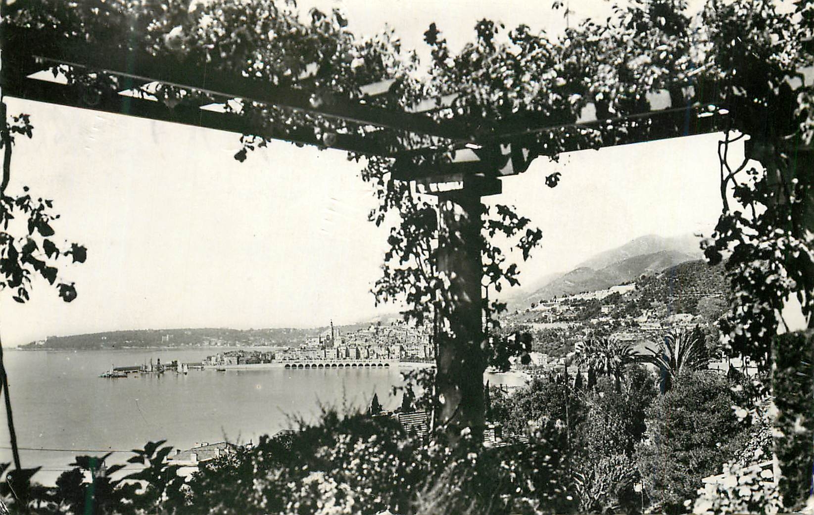 CPM Menton(a m) 12360 vue generale prise de garavan