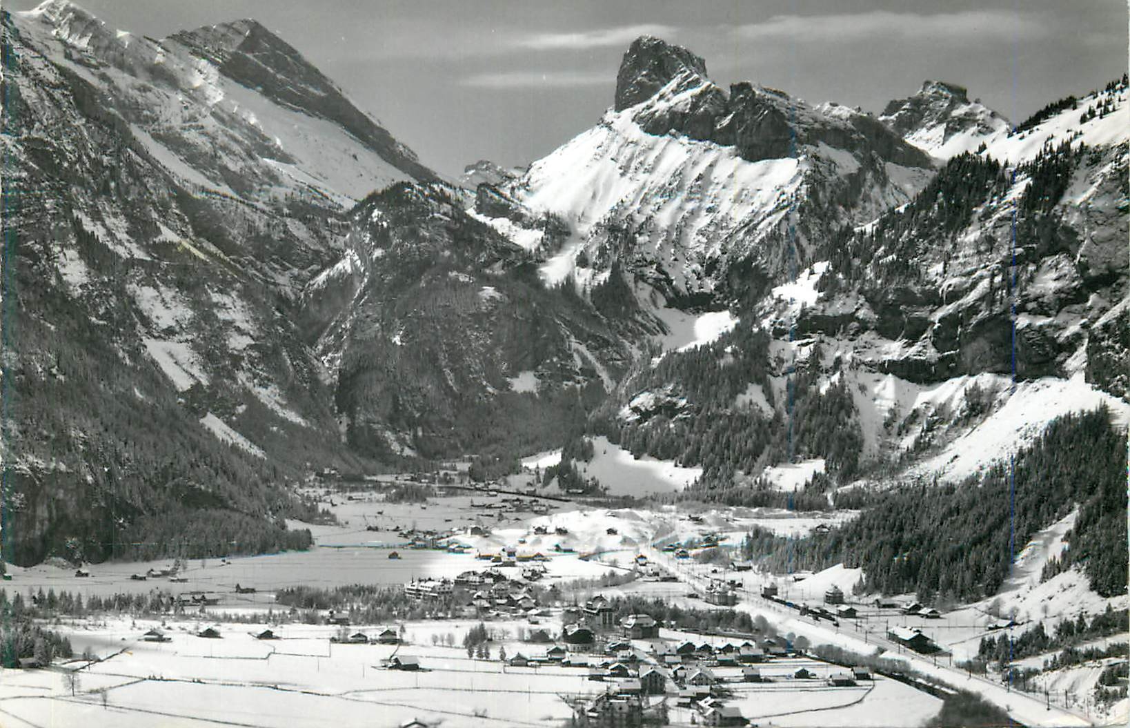 CPM 12643 kandersteg gegen die gemmi ki rinderhorn gellihorn steghorn