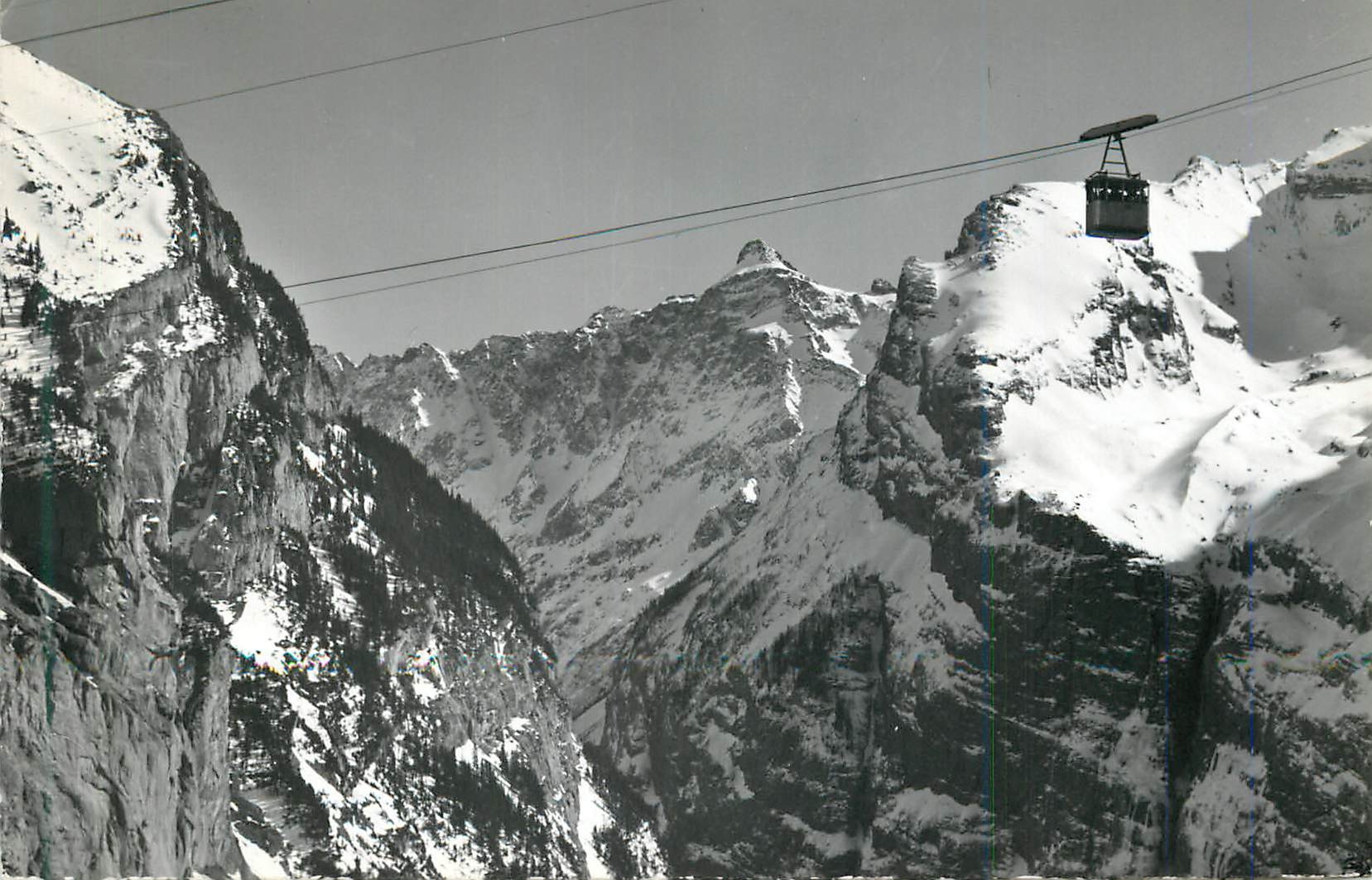 CPM 20032 luftseilbahn kandersteg stock(gemmi) hockenhorn