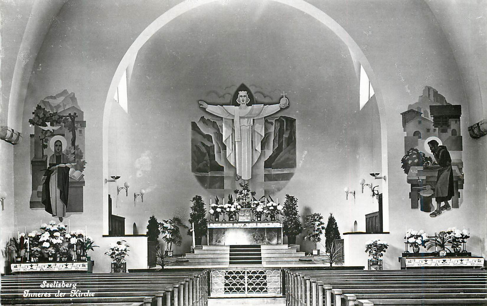 CPM Seelisberg Inneres der Kirche
