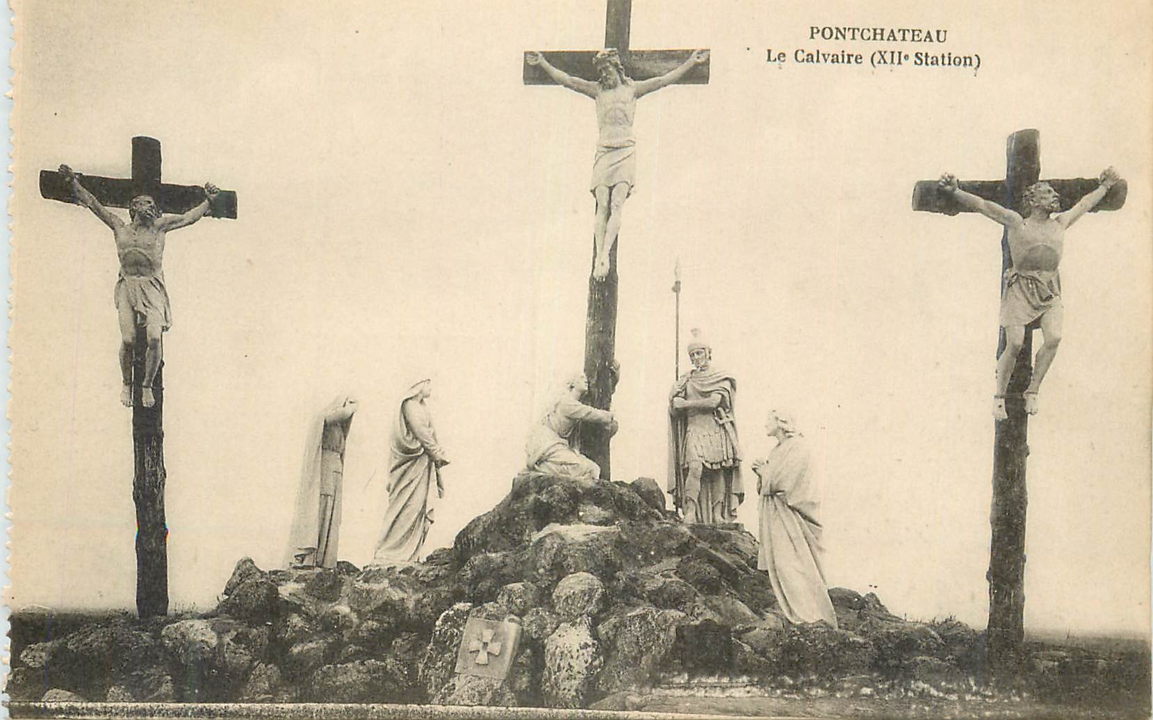CPA Pontchateau le Calvaire (XIIe Station)