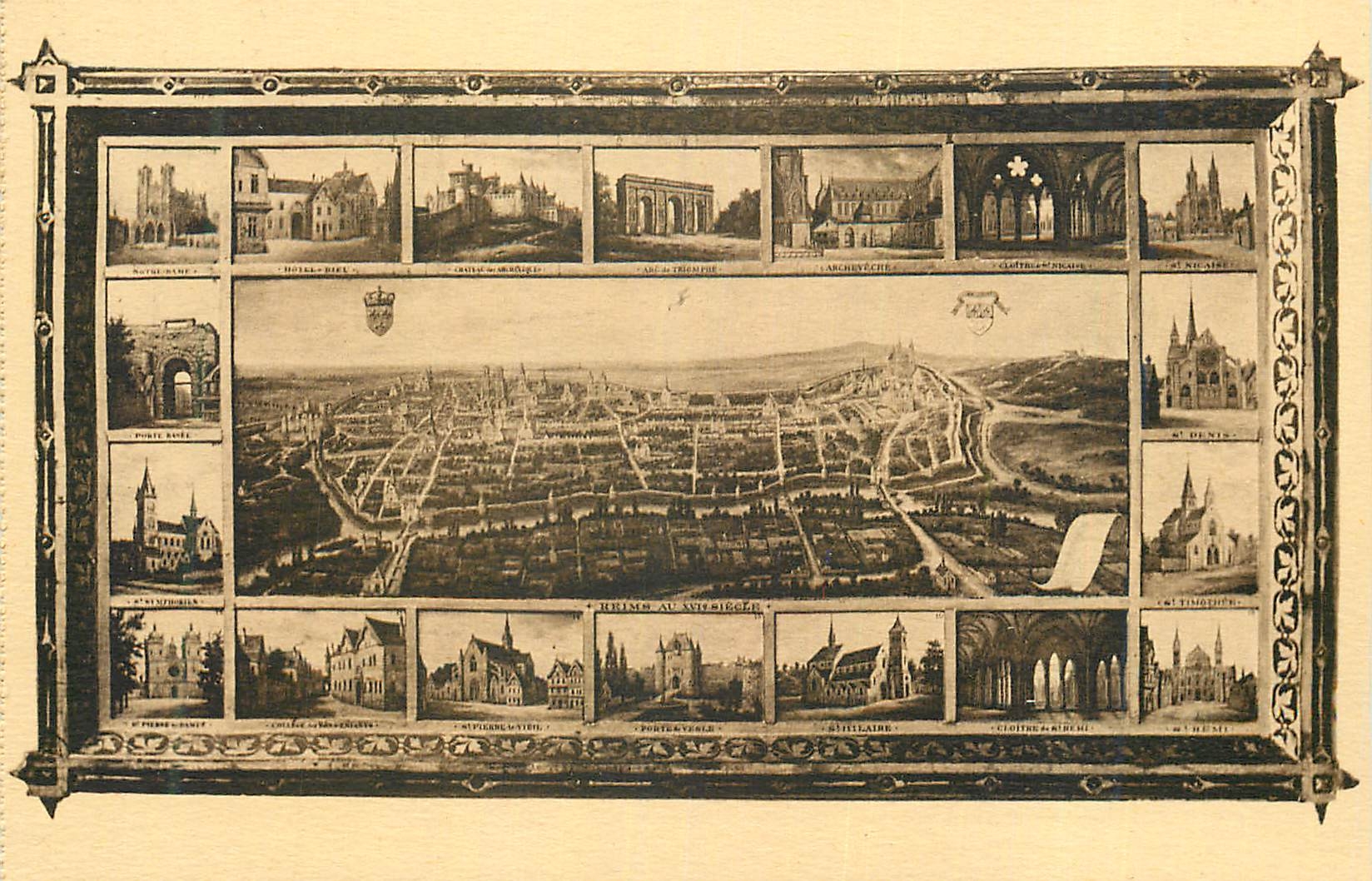 CPA Reims Hotel le Vergeur Reims au XVIe Siecle Tableau de la Donation Henri Jadart