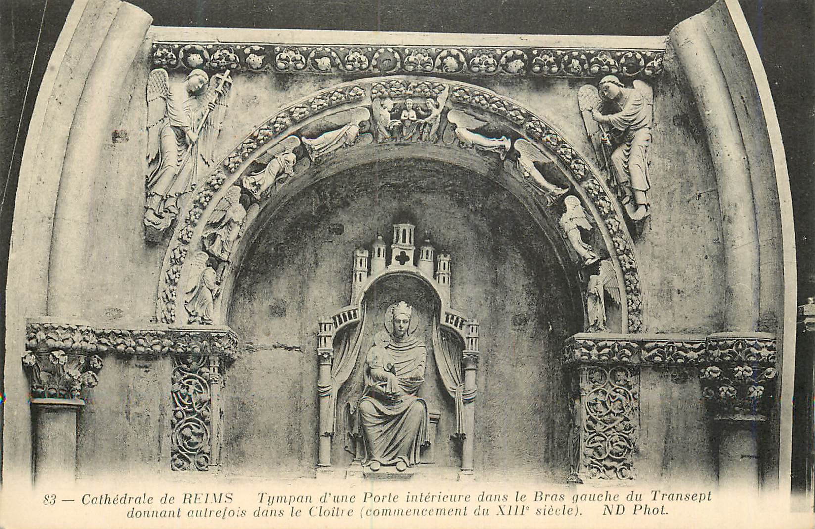 CPA Cathedrale de Reims