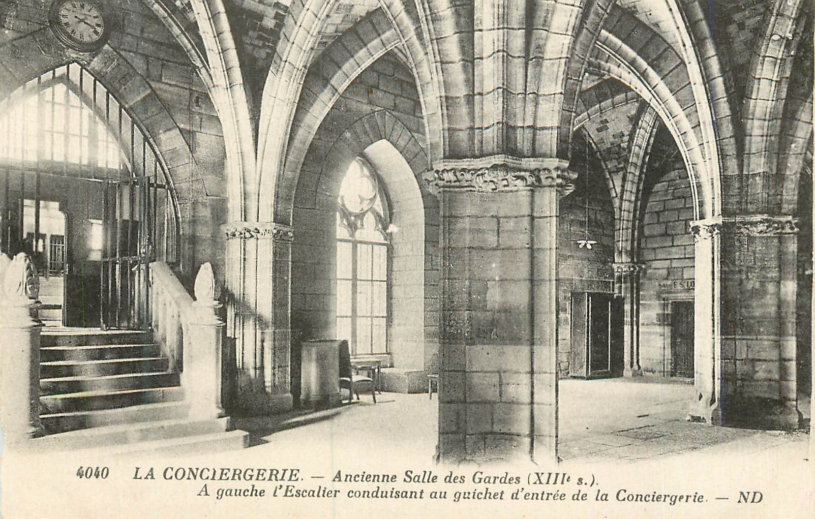 CPA La Conciergerie Ancienne Salle des Gardes (XIIIe S) Paris