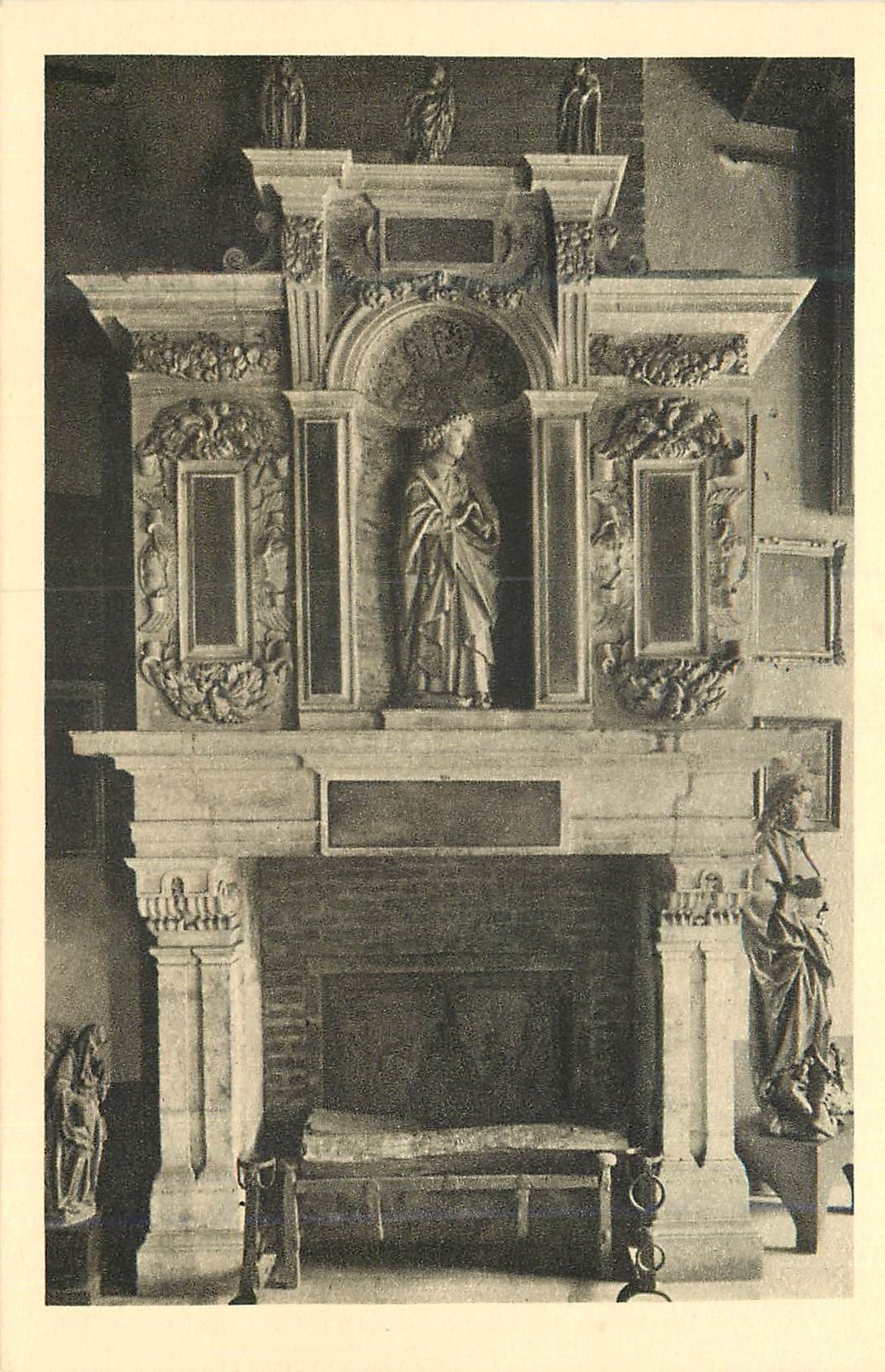 CPA Nancy Cheminee Provenant de la Bourselle Saint Nicolas de Port (XVIe Siecle) Musee Historique Lorrain au Palais Duca