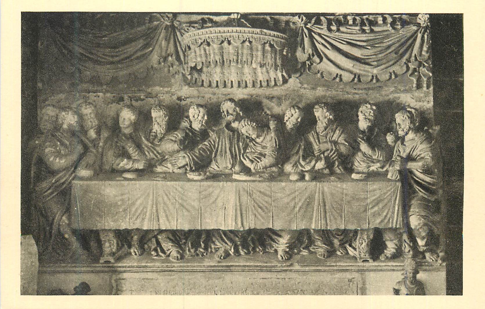 CPA Nancy Musee Historique Lorrain au Palais Ducal La Cene Execute en 1582 par Florent Drouin