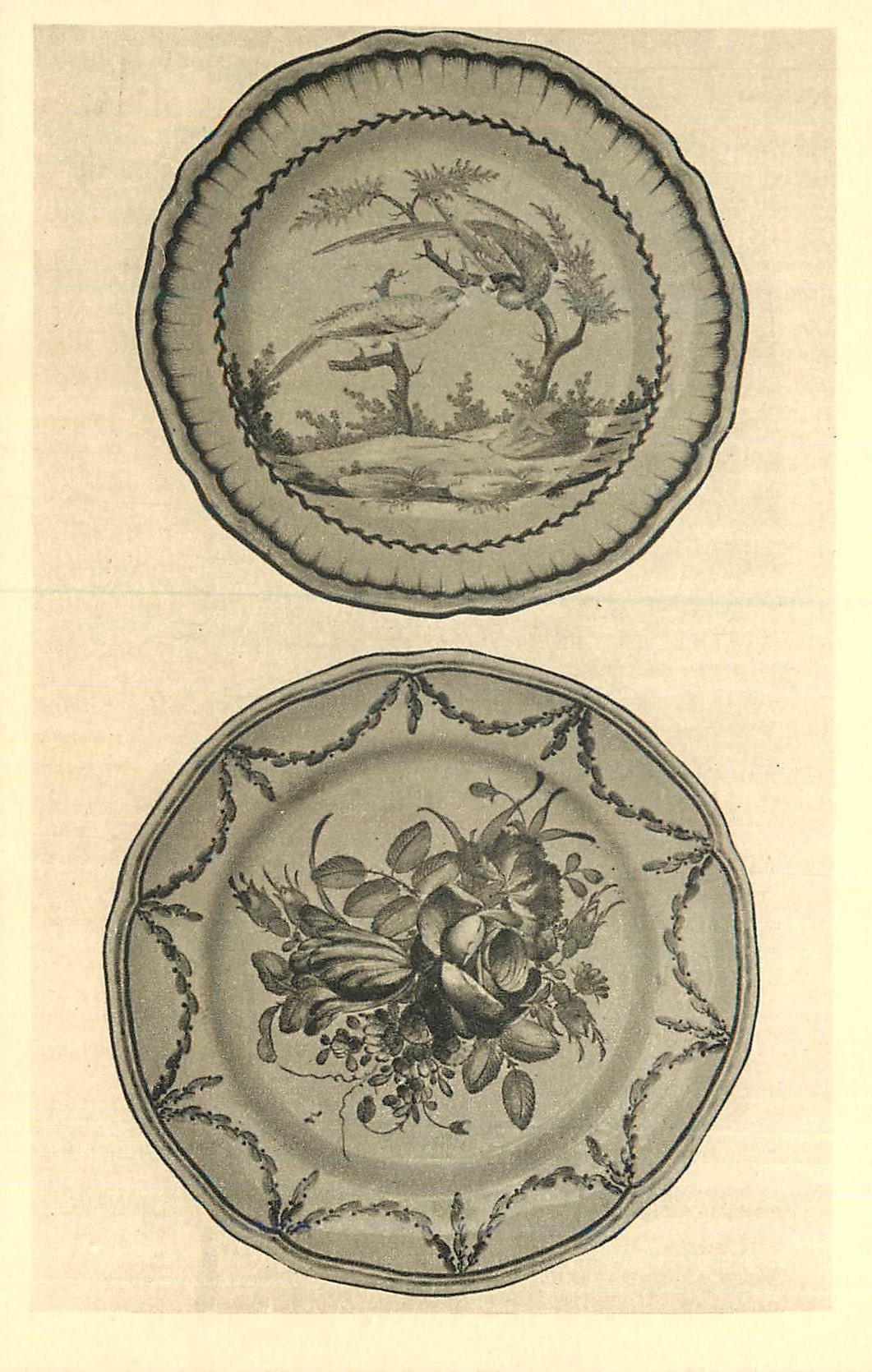 CPA Nancy Musee Historique Lorrain au Palais Ducal Plat en Faience des Islettes (Debut XIXe Siecle)