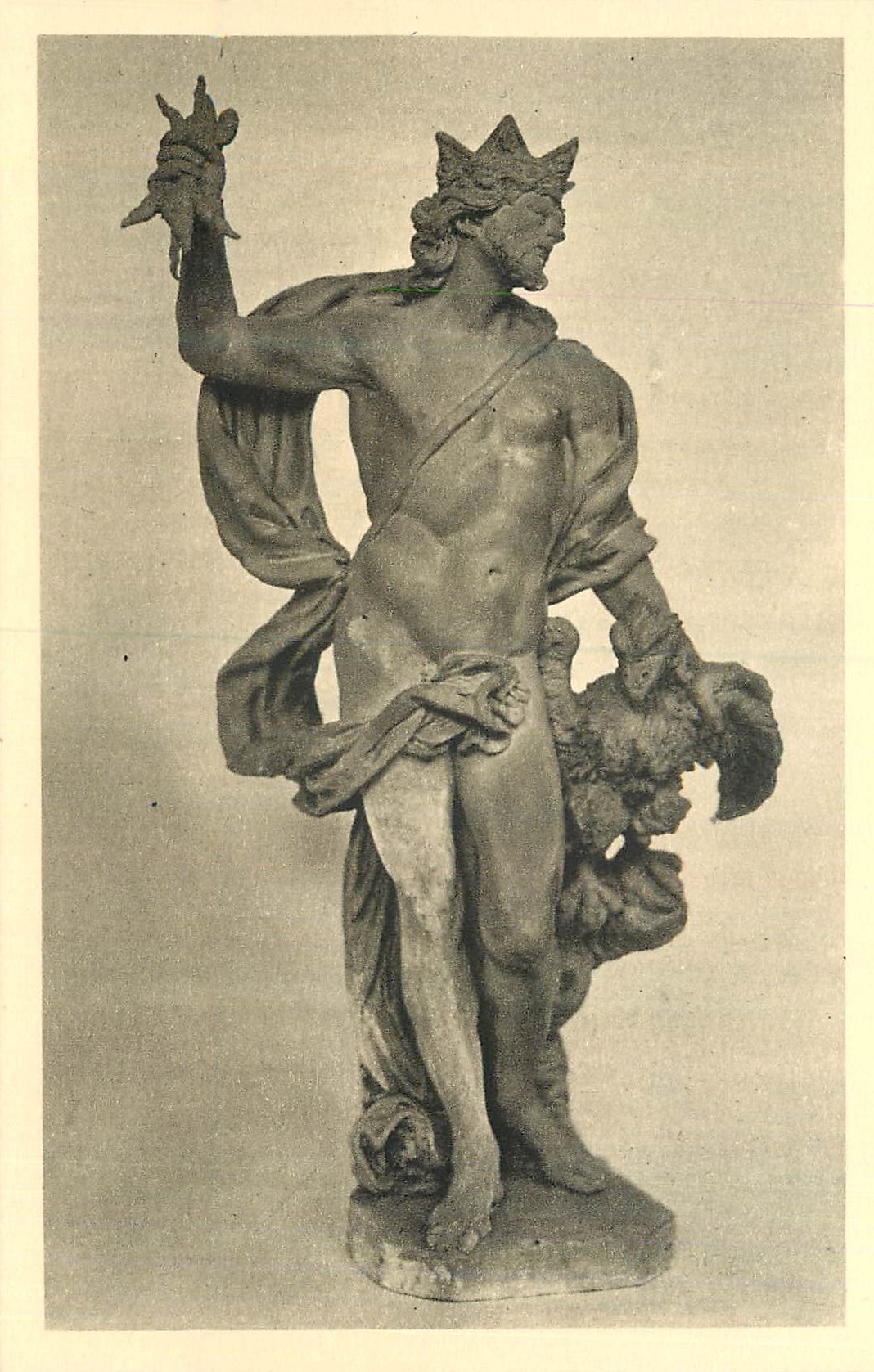 CPA Nancy Musee Historique Lorrain au Palais Ducal Jupiter Terre Cuite de l'Atelier des Adam (XVIIIe Siecle)