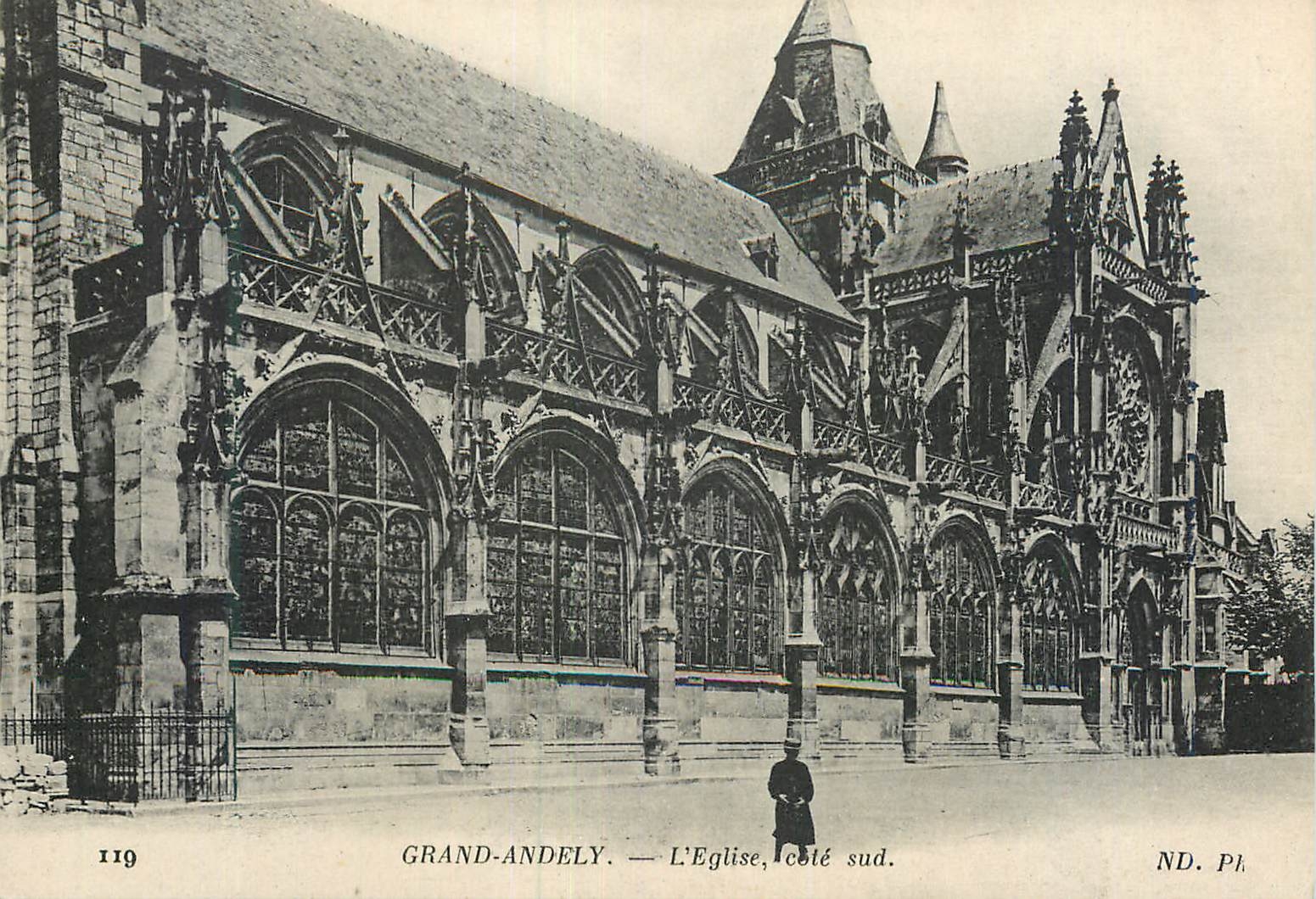 CPA Grand Andely L'Eglise Cote Sud