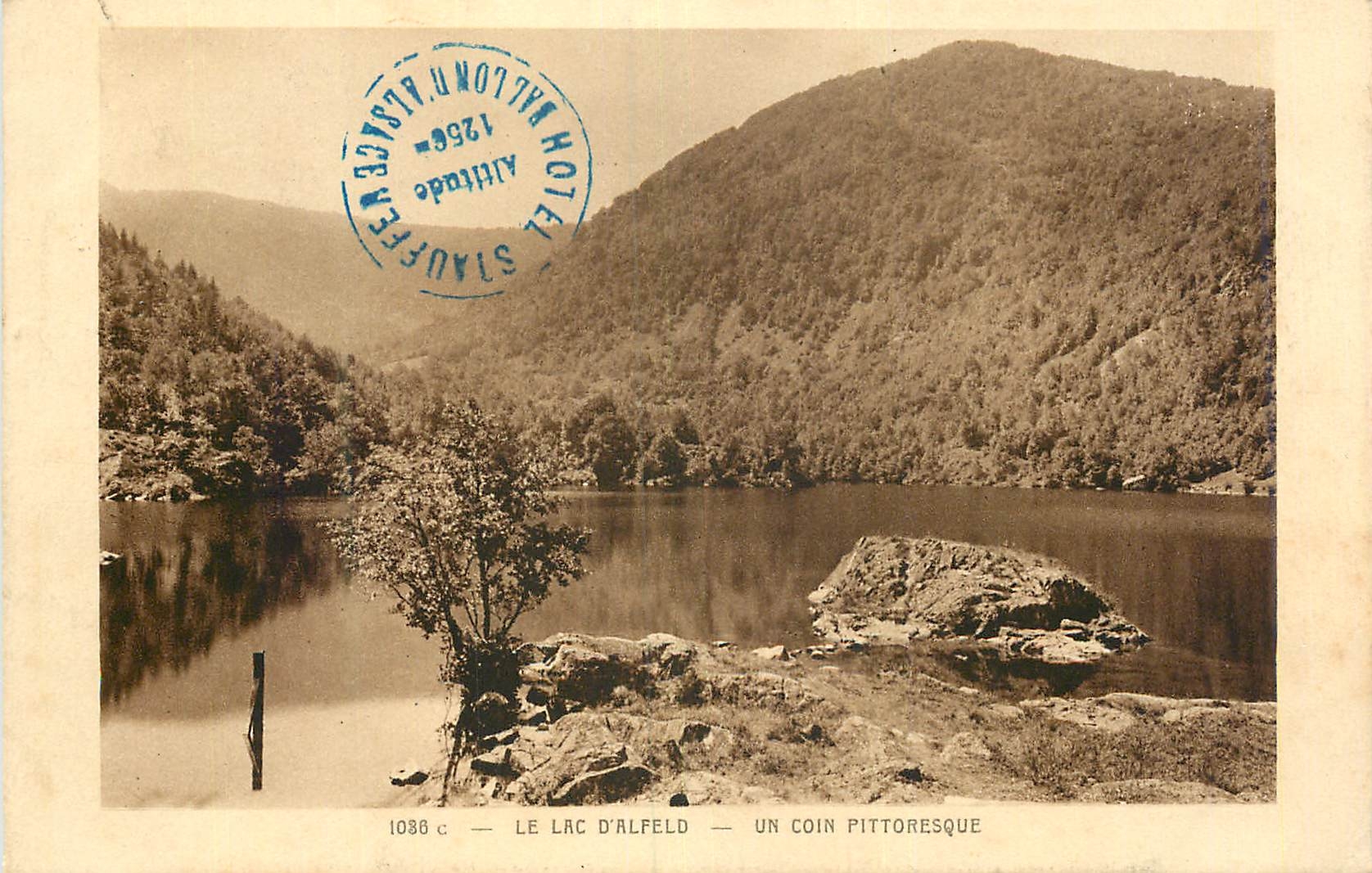 CPA Le Lac d'Alfeld Un Coin Pittoresque