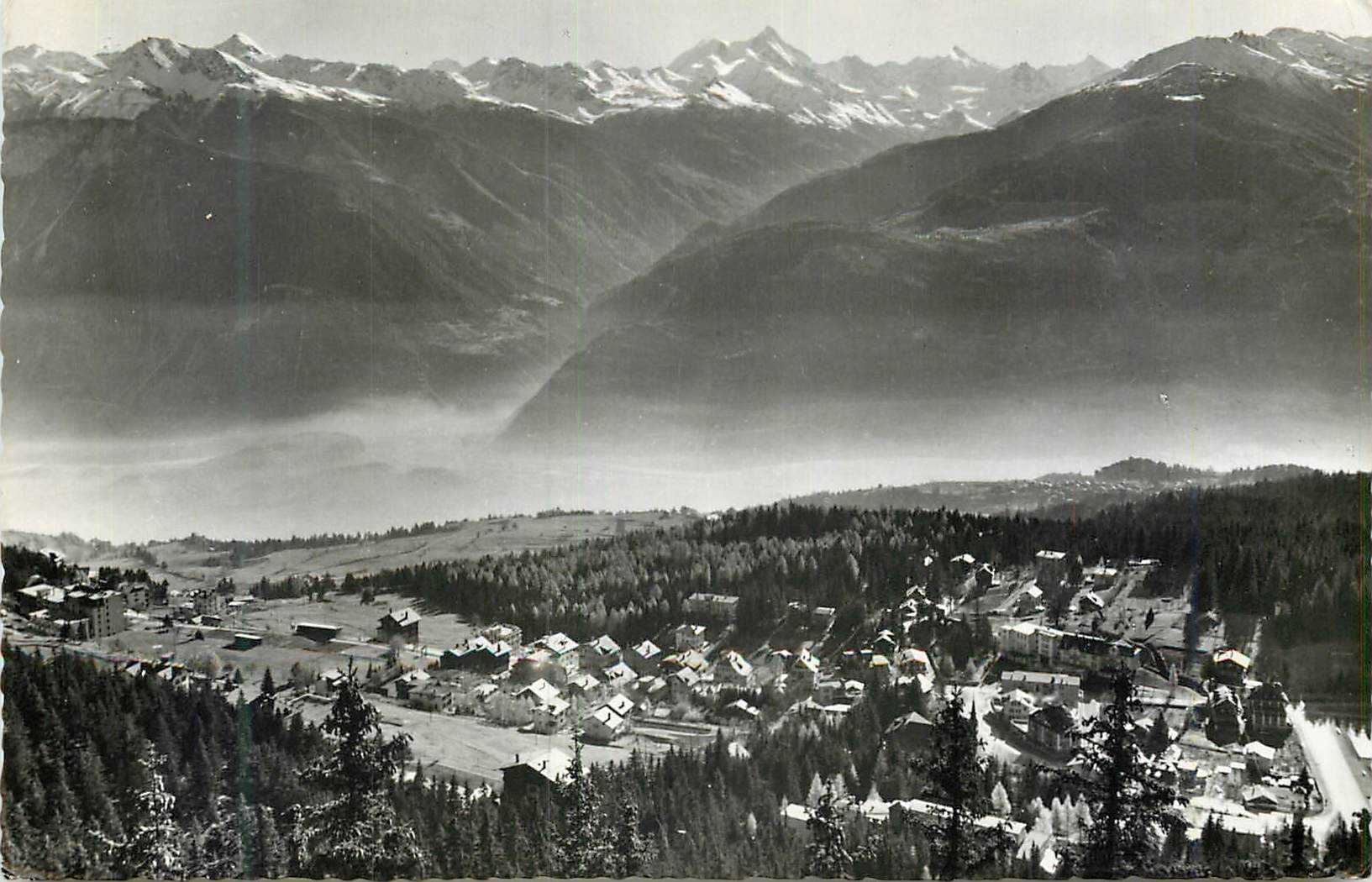 CPM Montana Vermala 1500 m Vue Generale