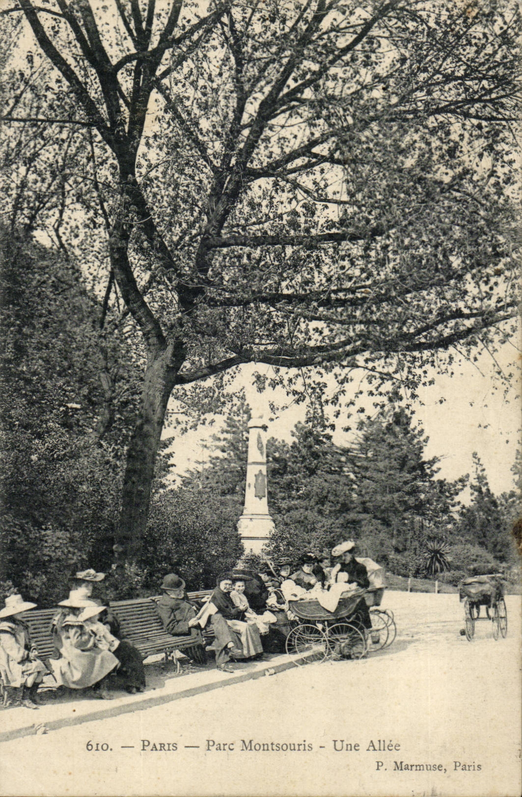 Paris - 14 Montsouris Park - One Allee - CPA