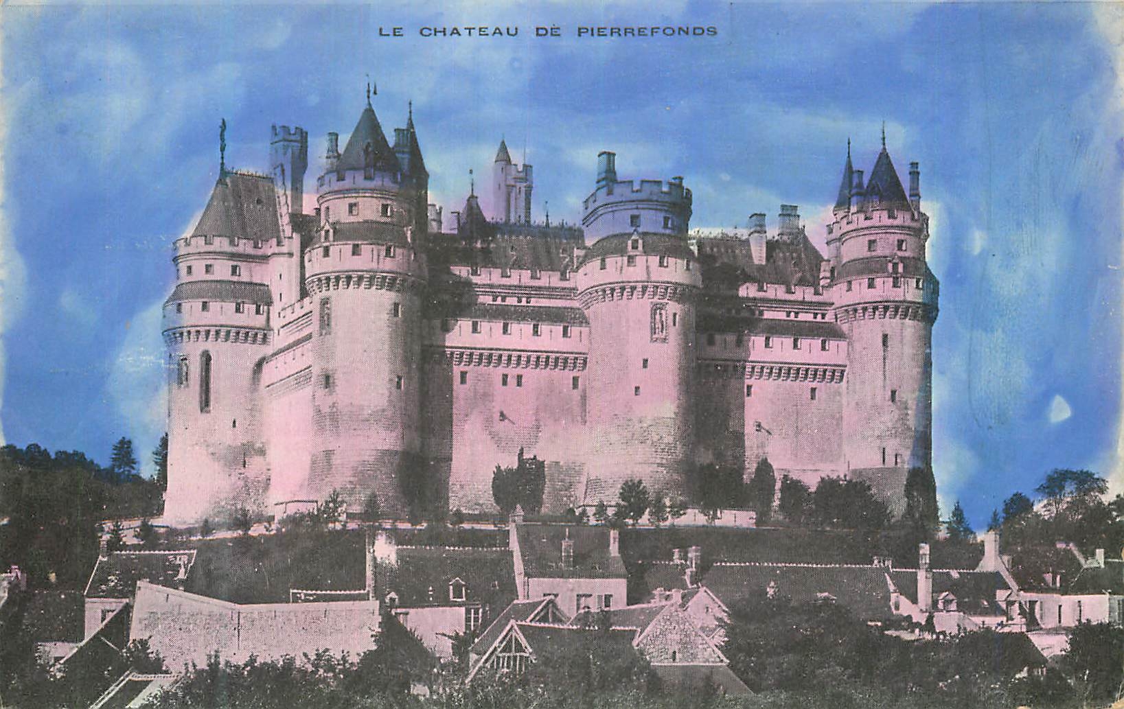 CPA Le chateau de Pierrefonds