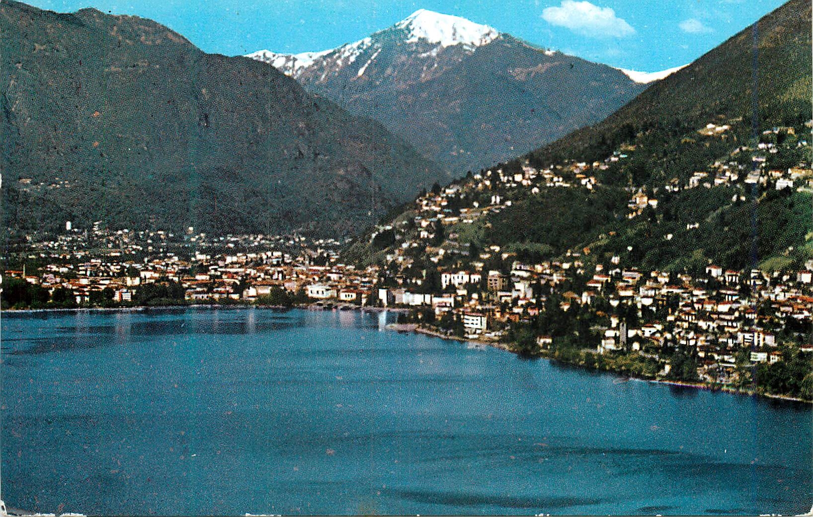 CPM Locarno Veduta Aerea