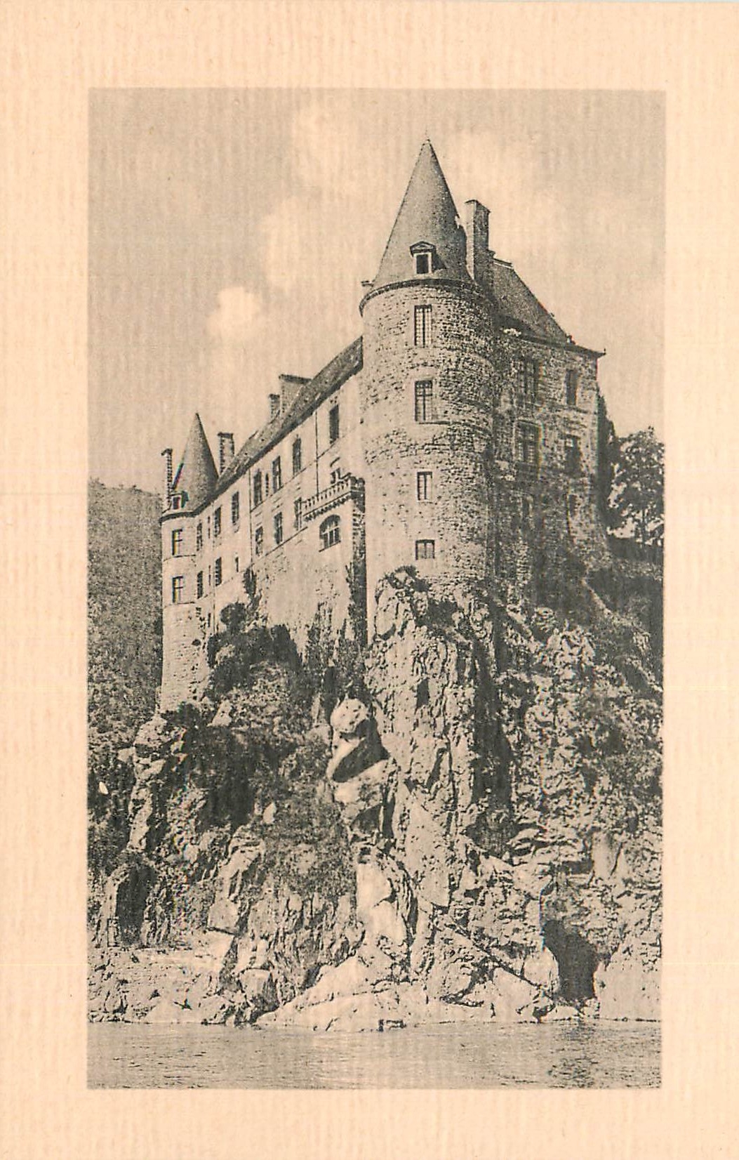 CPA Environs du Puy le Chateau de la Voute Polignac