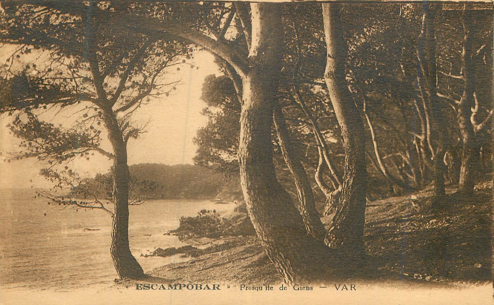 CPA Escampobar Presqu'ile de Giens