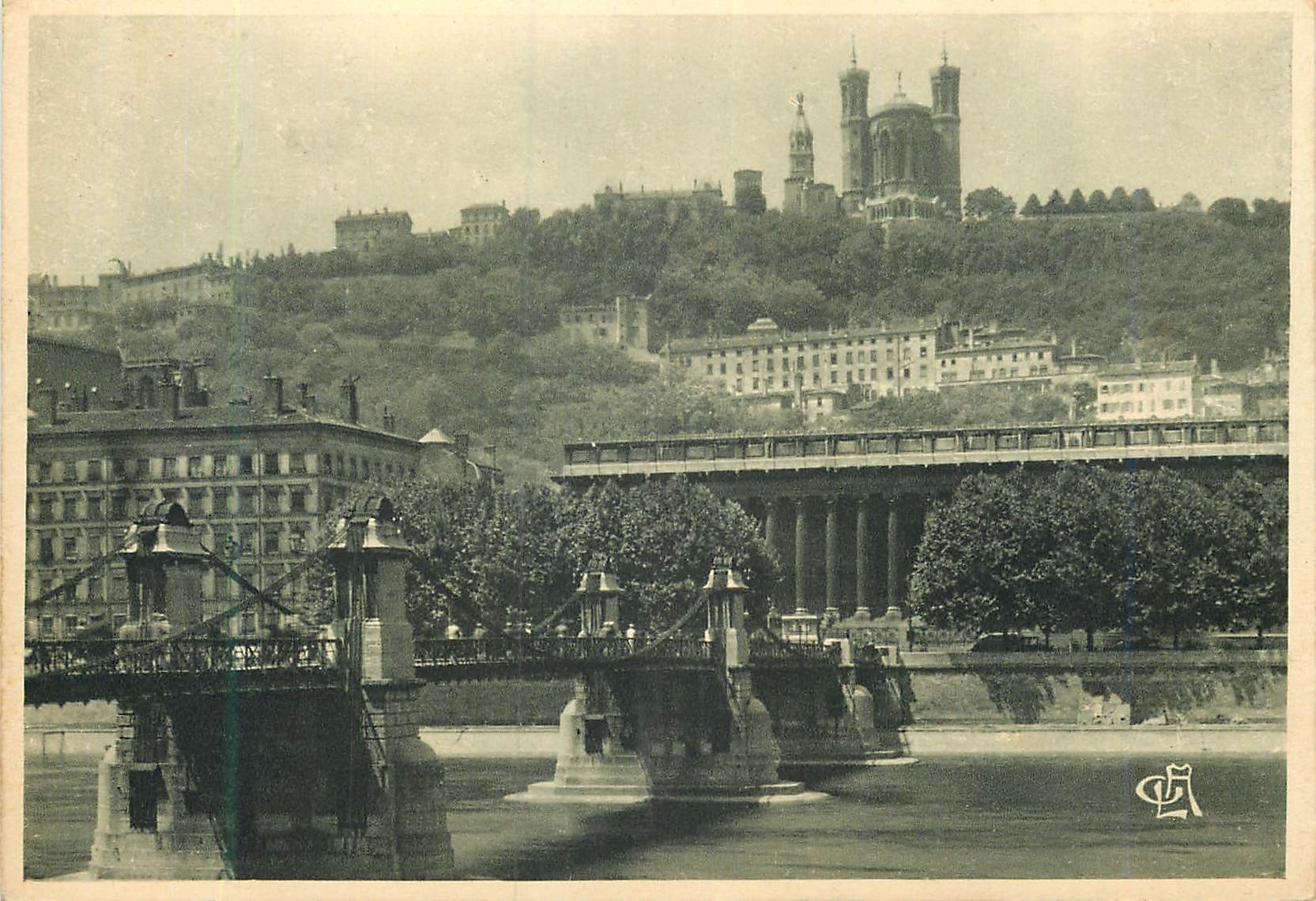 CPA Lyon le Palais de Justice et Fourvieres