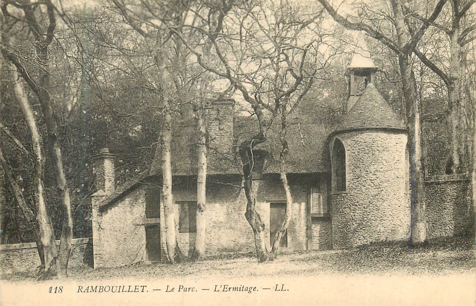 CPA Rambouillet le Parc l'Ermitage