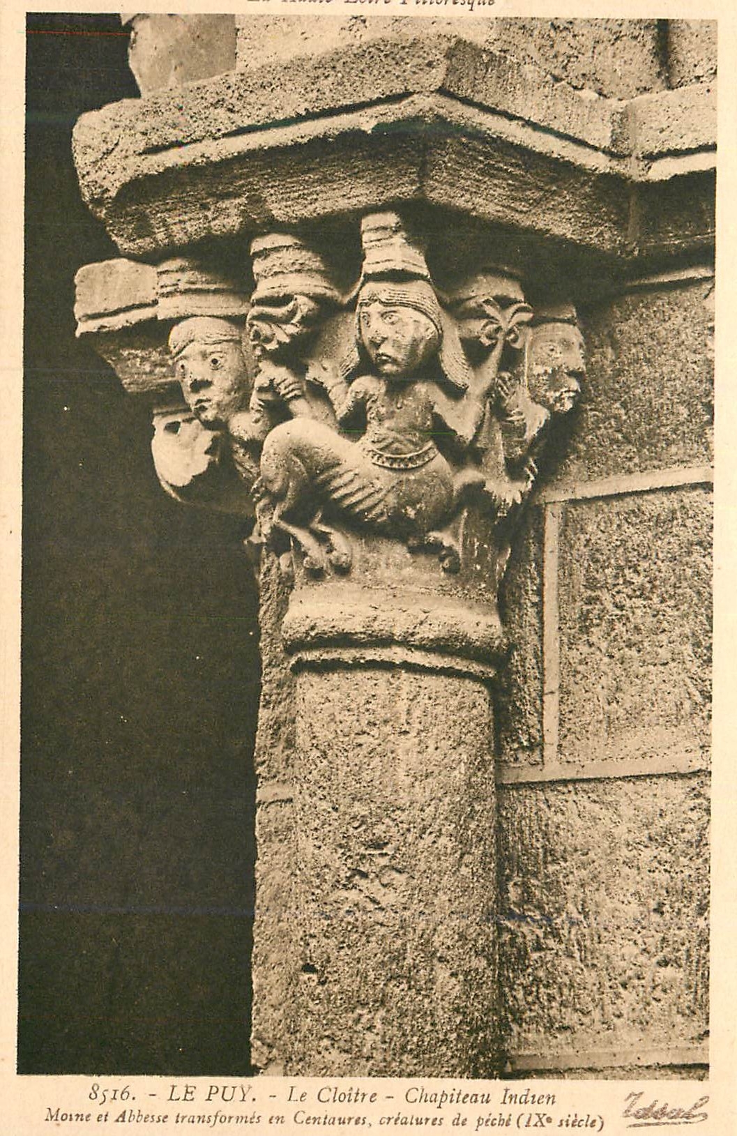 CPA le Puy le Cloitre Chapiteau Indien