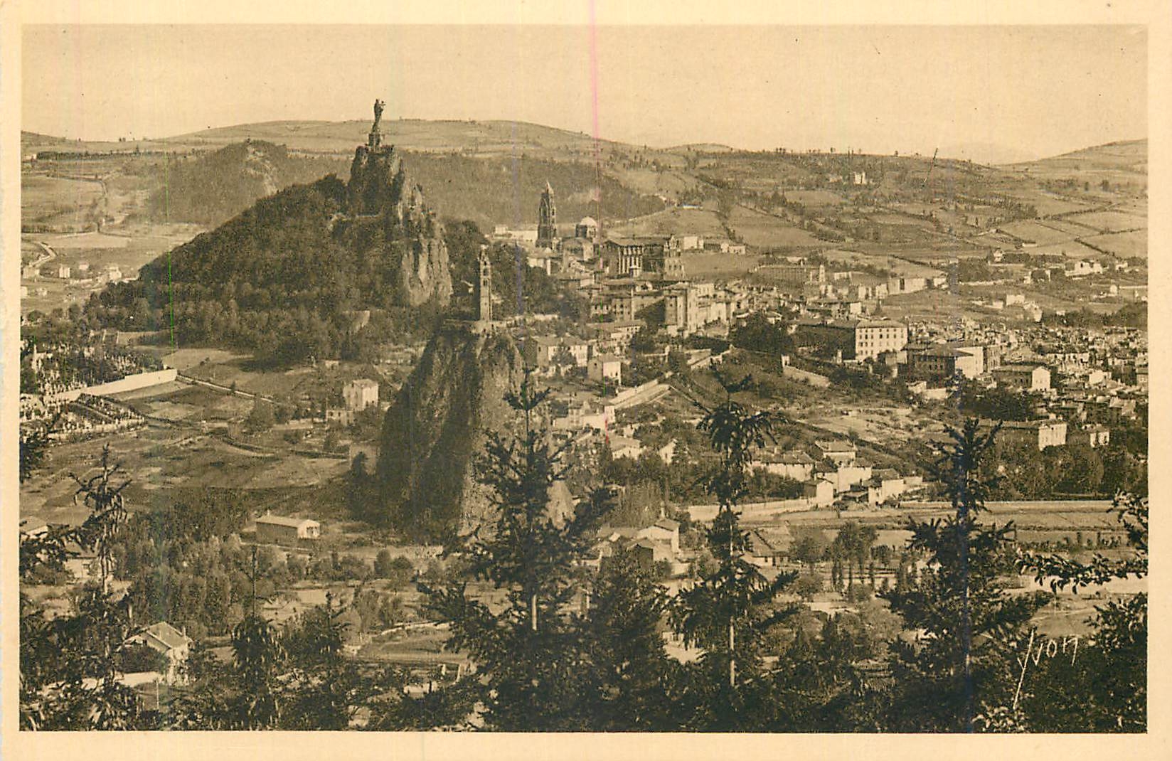 CPA le Puy (Haute Loire) vue Generale la Douce France