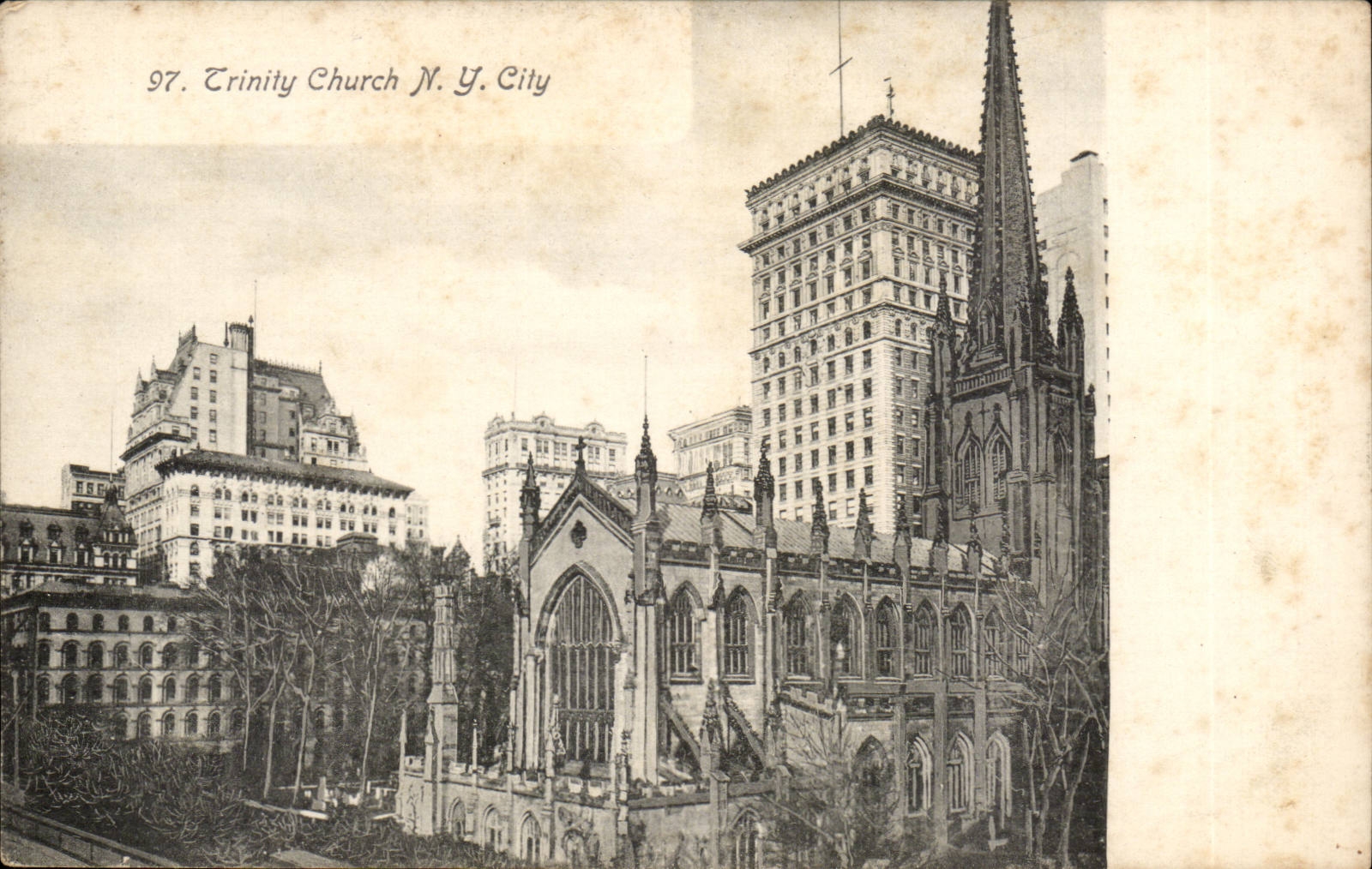 New York- Trinity Church- New York City- CPA