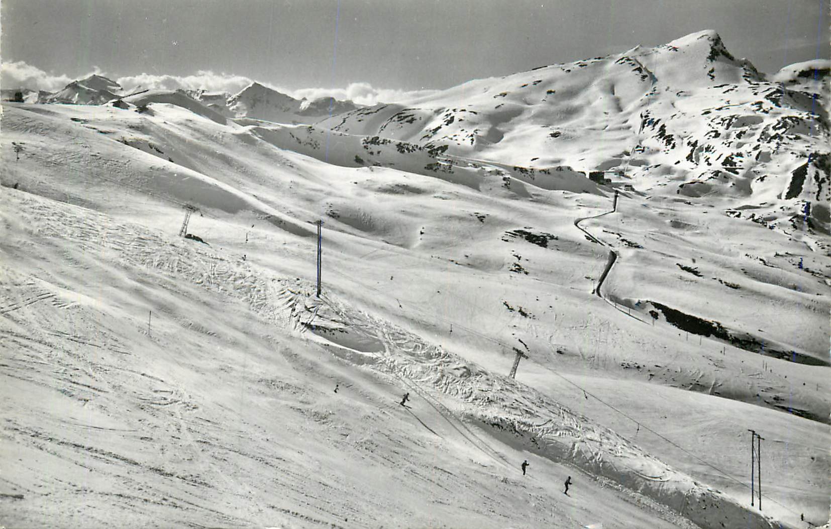 CPM Skilift Salzegg mit Lauberhorn u kleine Scheidegg