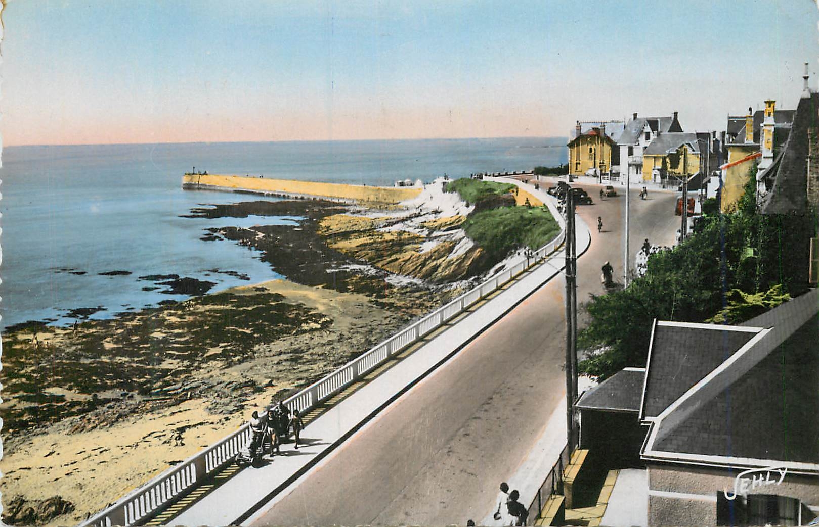 CPM 905 croix de vie le remblai et les jetees