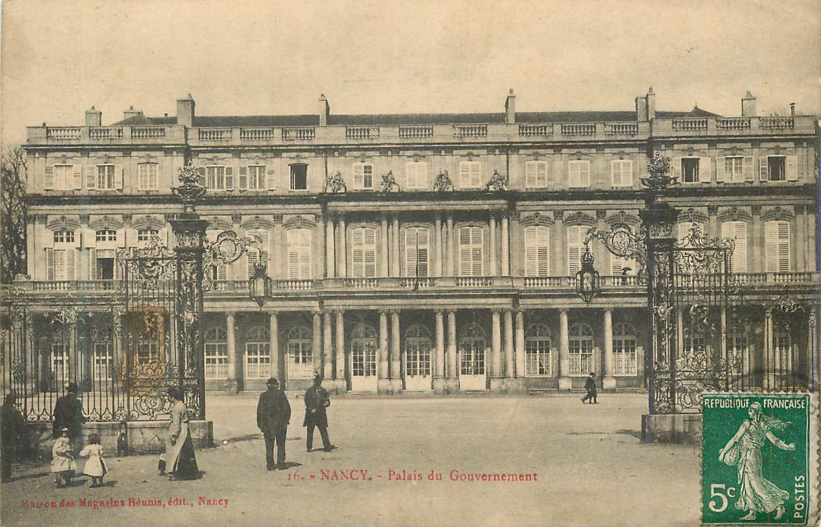 CPA Nancy palais du gouvernement