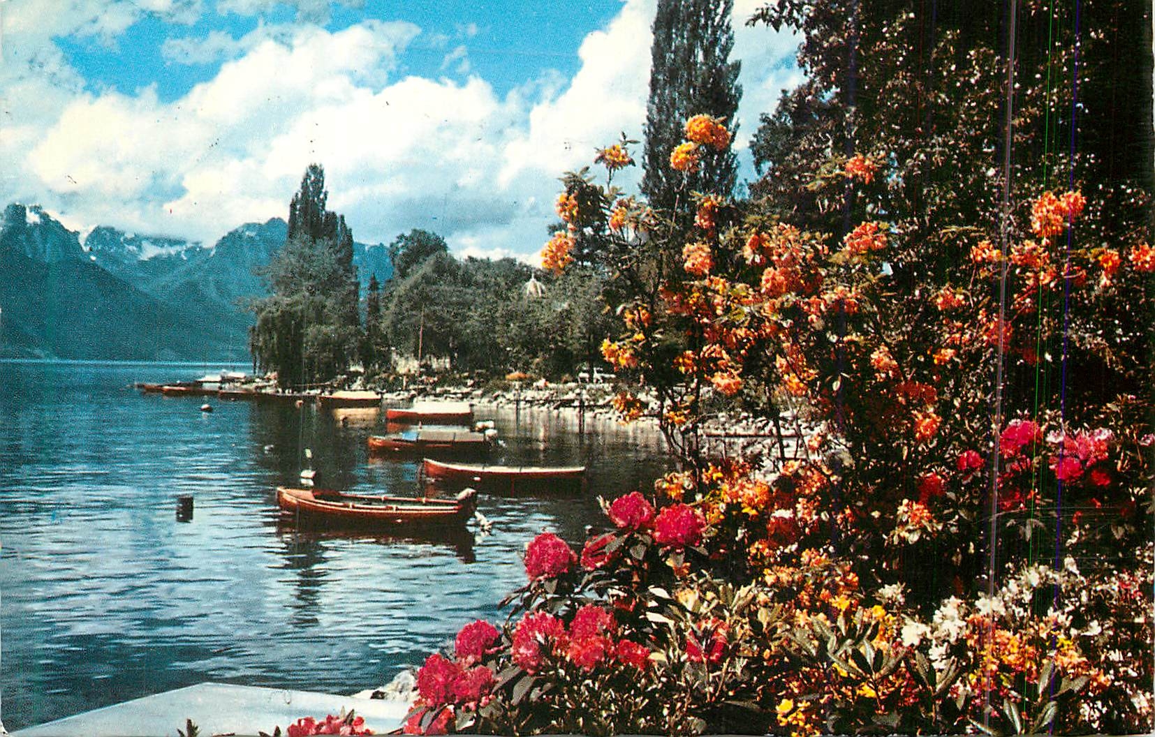 CPM Montreux 834 le quais